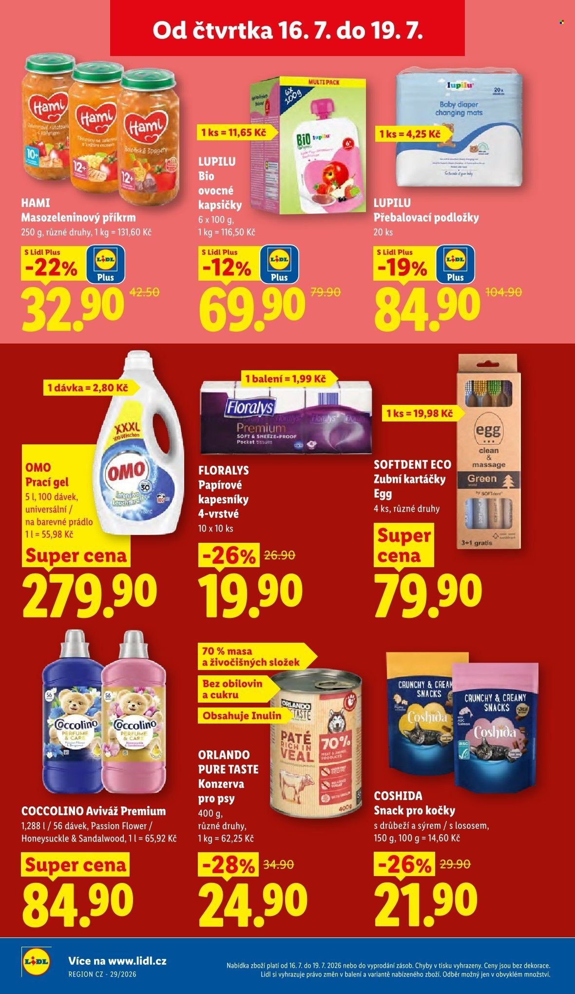 LIDL leták - Od čtvrtka 16.7.2026