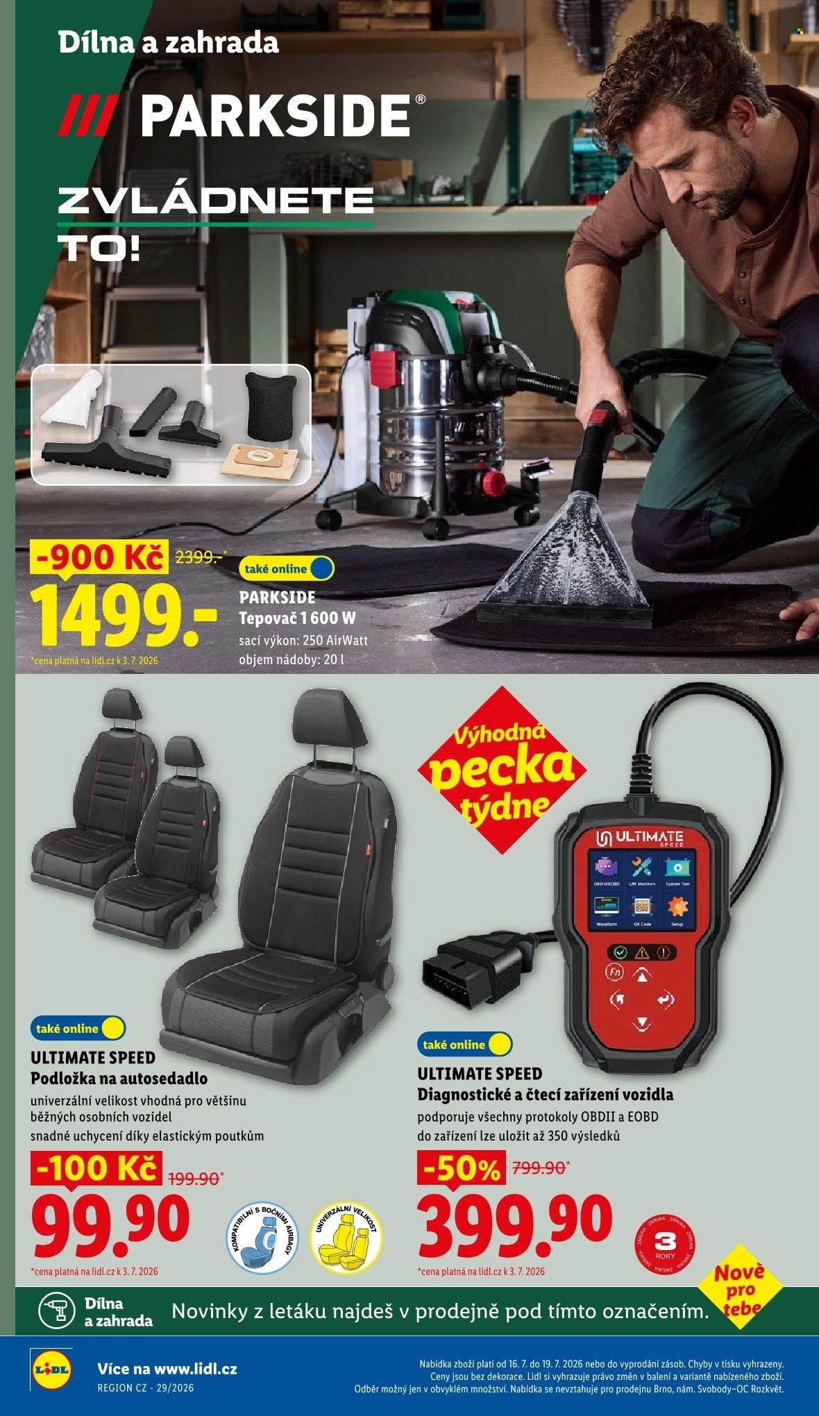 LIDL leták - Od čtvrtka 16.7.2026