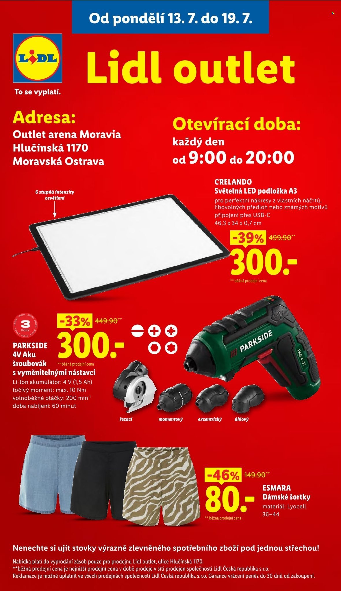 LIDL leták - Od čtvrtka 16.7.2026
