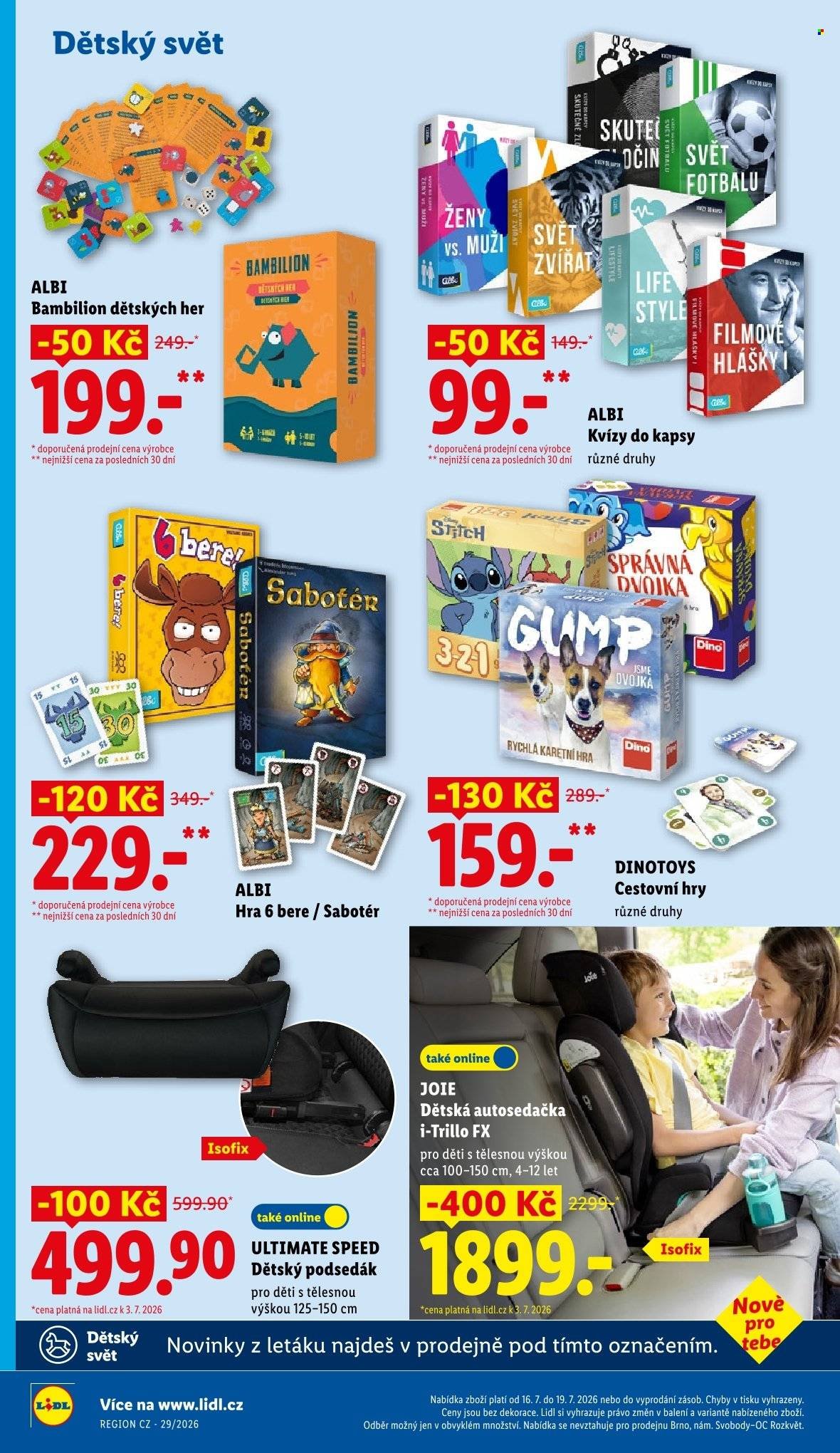 LIDL leták - Od čtvrtka 16.7.2026