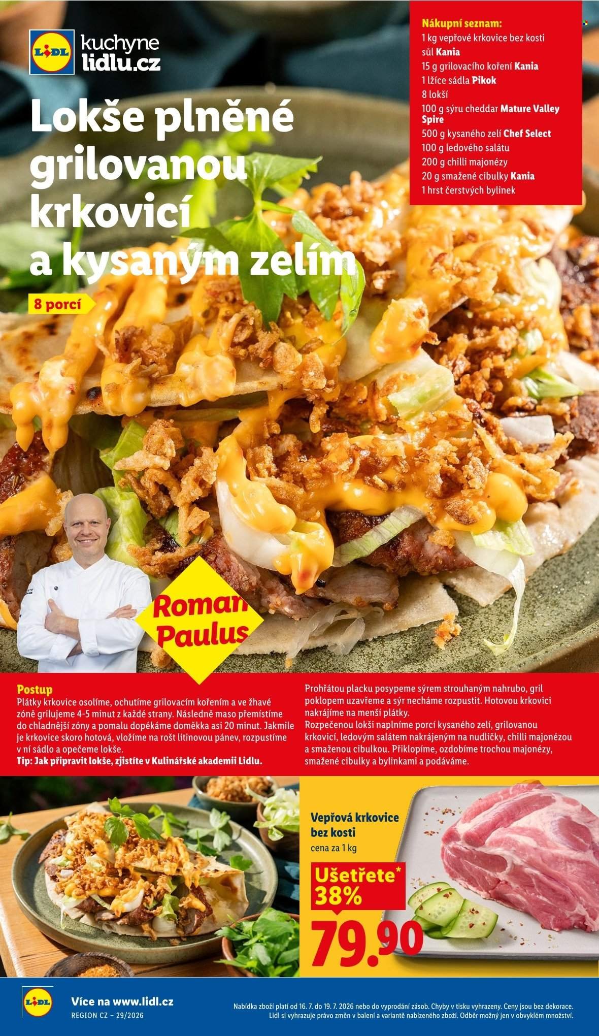 LIDL leták - Od čtvrtka 16.7.2026