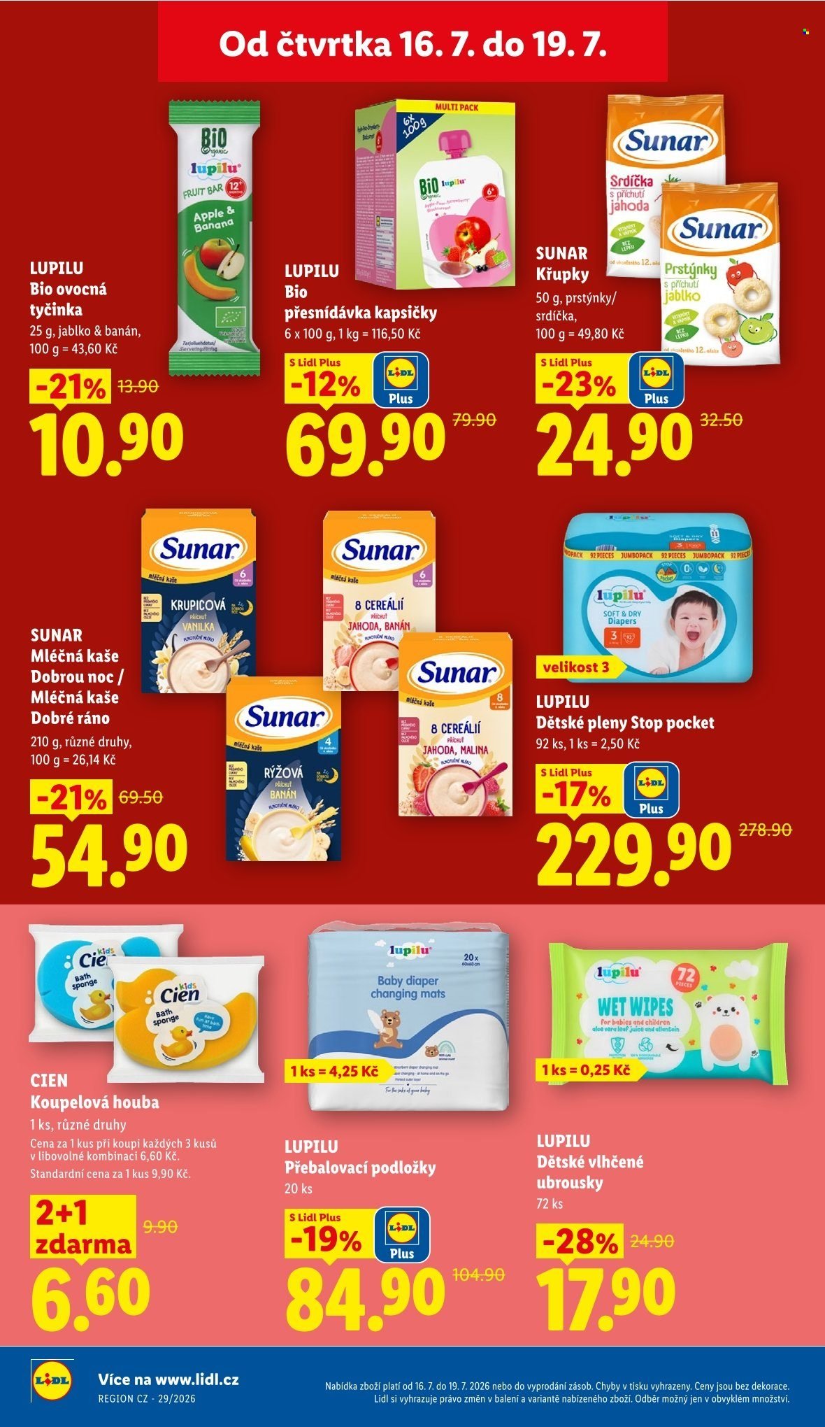LIDL leták - Od čtvrtka 16.7.2026
