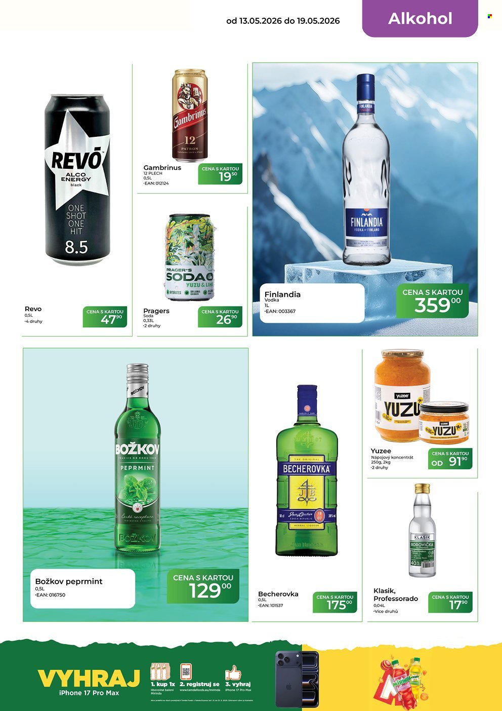 TAMDA FOODS leták - Od středy 13.5.2026 (2026-05-13 - 2026-05-19)