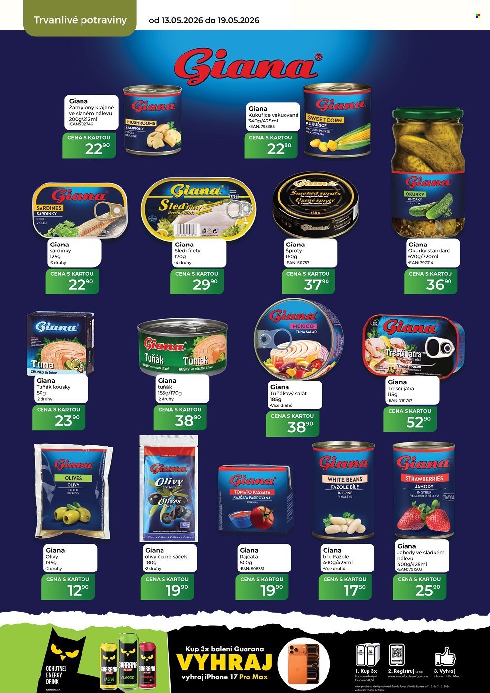 TAMDA FOODS leták - Od středy 13.5.2026 (2026-05-13 - 2026-05-19)