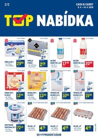 MAKRO leták - TOP mléčné výrobky (2026-04-08 - 2026-04-14)