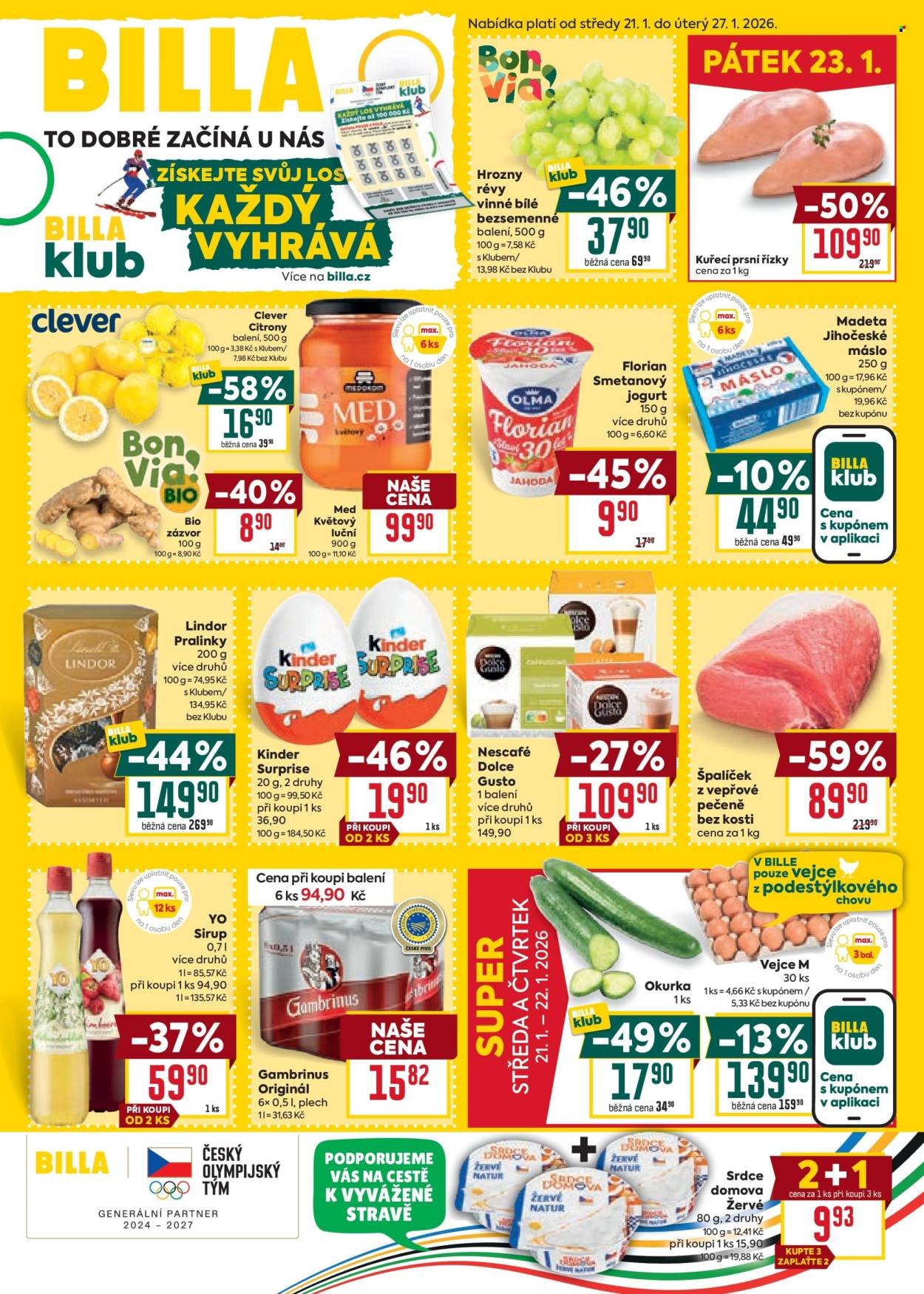 BILLA leták - Velký leták (2026-01-21 - 2026-01-27)
