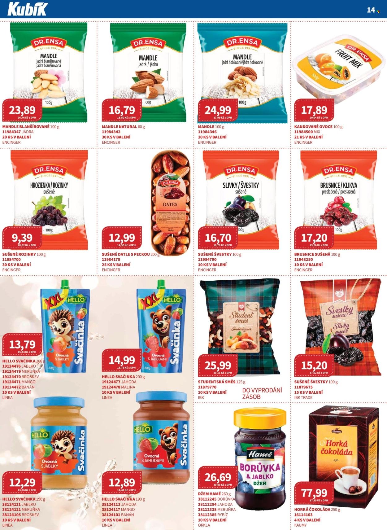 KUBÍK leták - Od pondělí 1.12.2025 (2025-12-01 - 2025-12-31)
