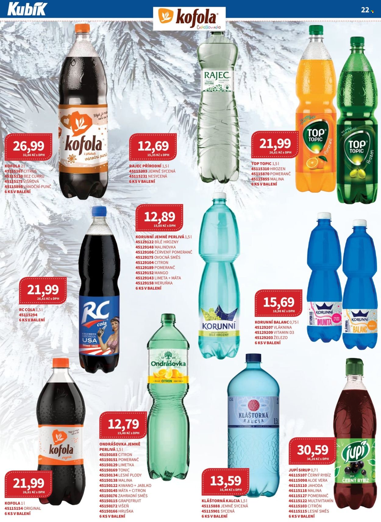 KUBÍK leták - Od pondělí 1.12.2025 (2025-12-01 - 2025-12-31)