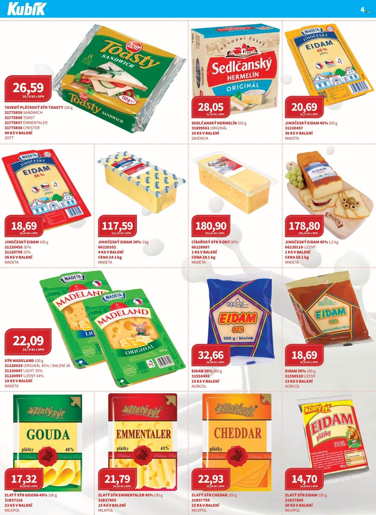 KUBÍK leták - Od pondělí 1.12.2025 (2025-12-01 - 2025-12-31)