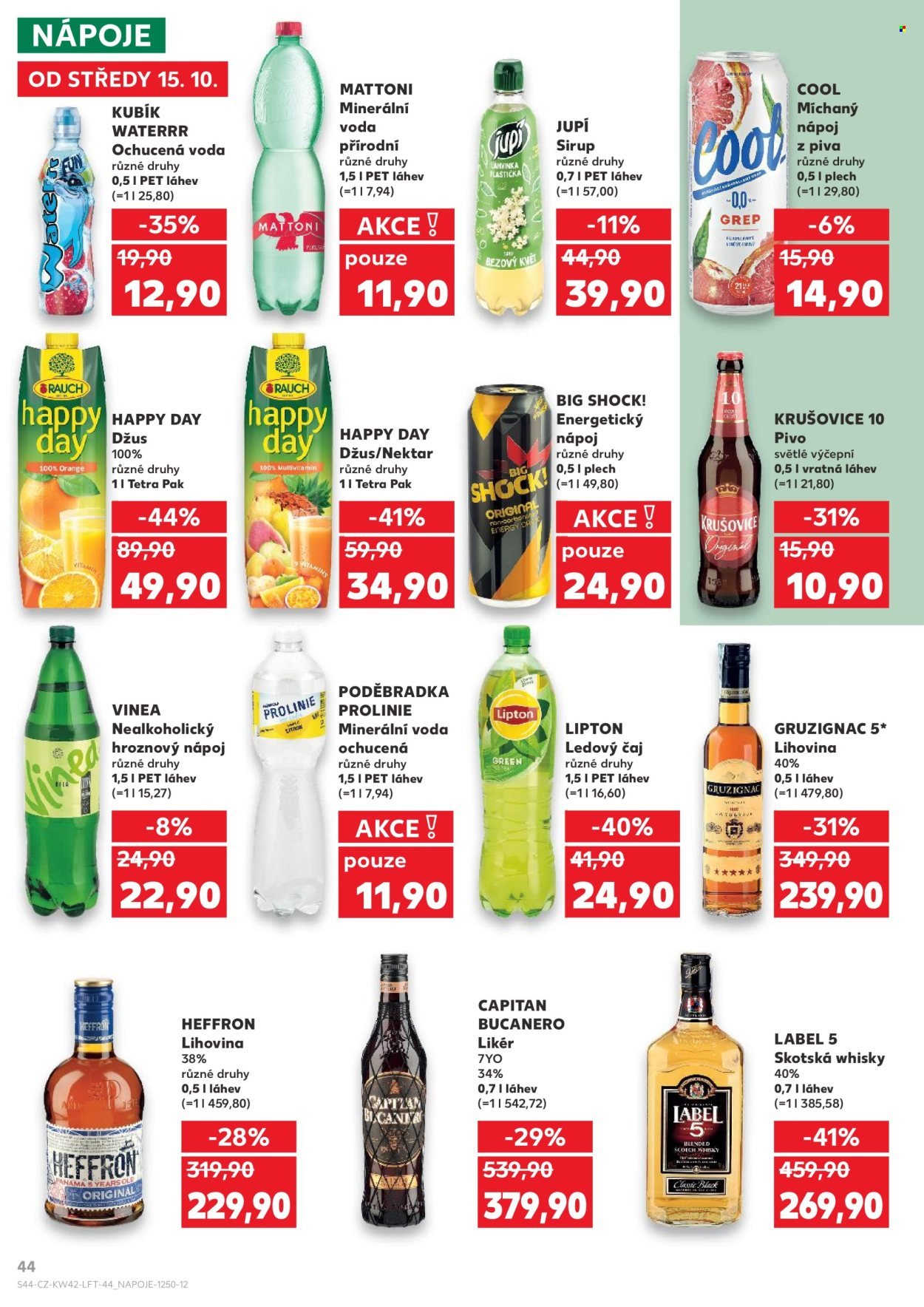 KAUFLAND leták - Od středy 15.10.2025 (2025-10-15 - 2025-10-21)