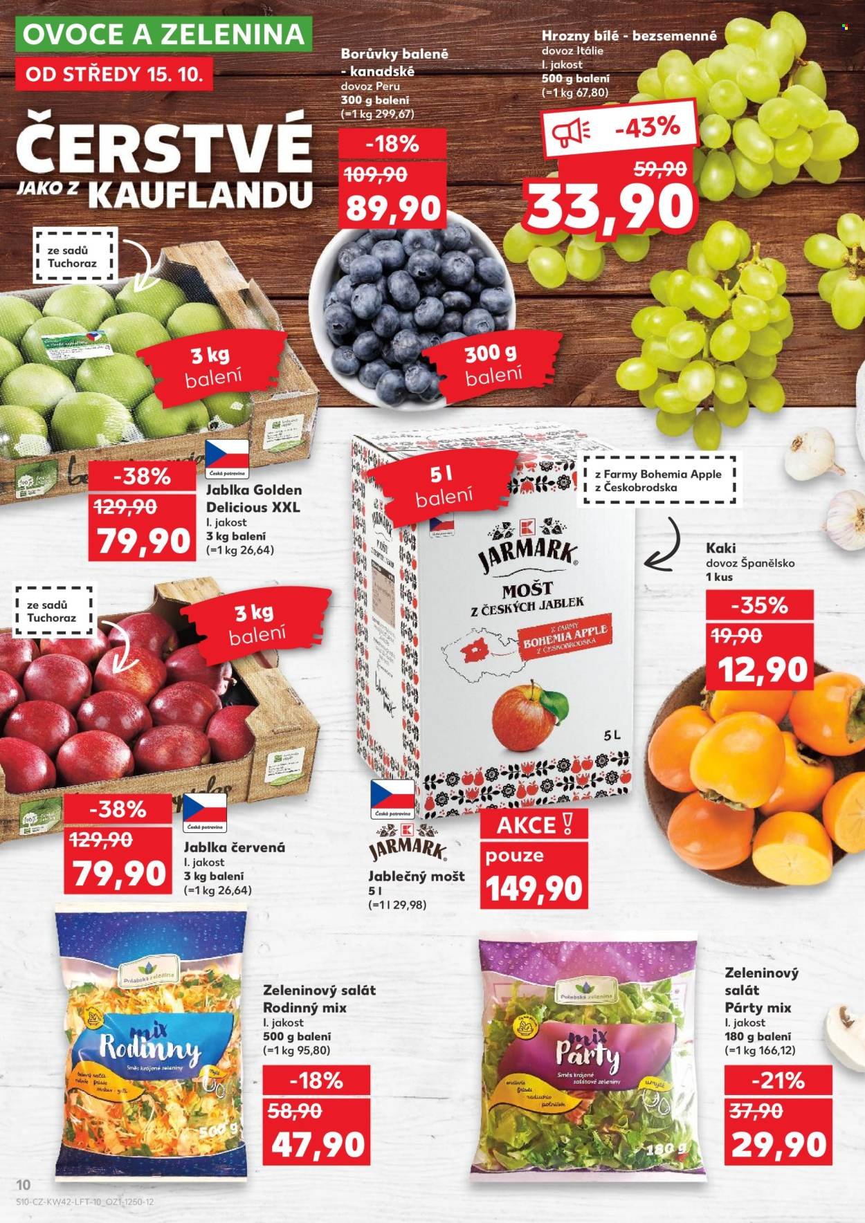 KAUFLAND leták - Od středy 15.10.2025 (2025-10-15 - 2025-10-21)