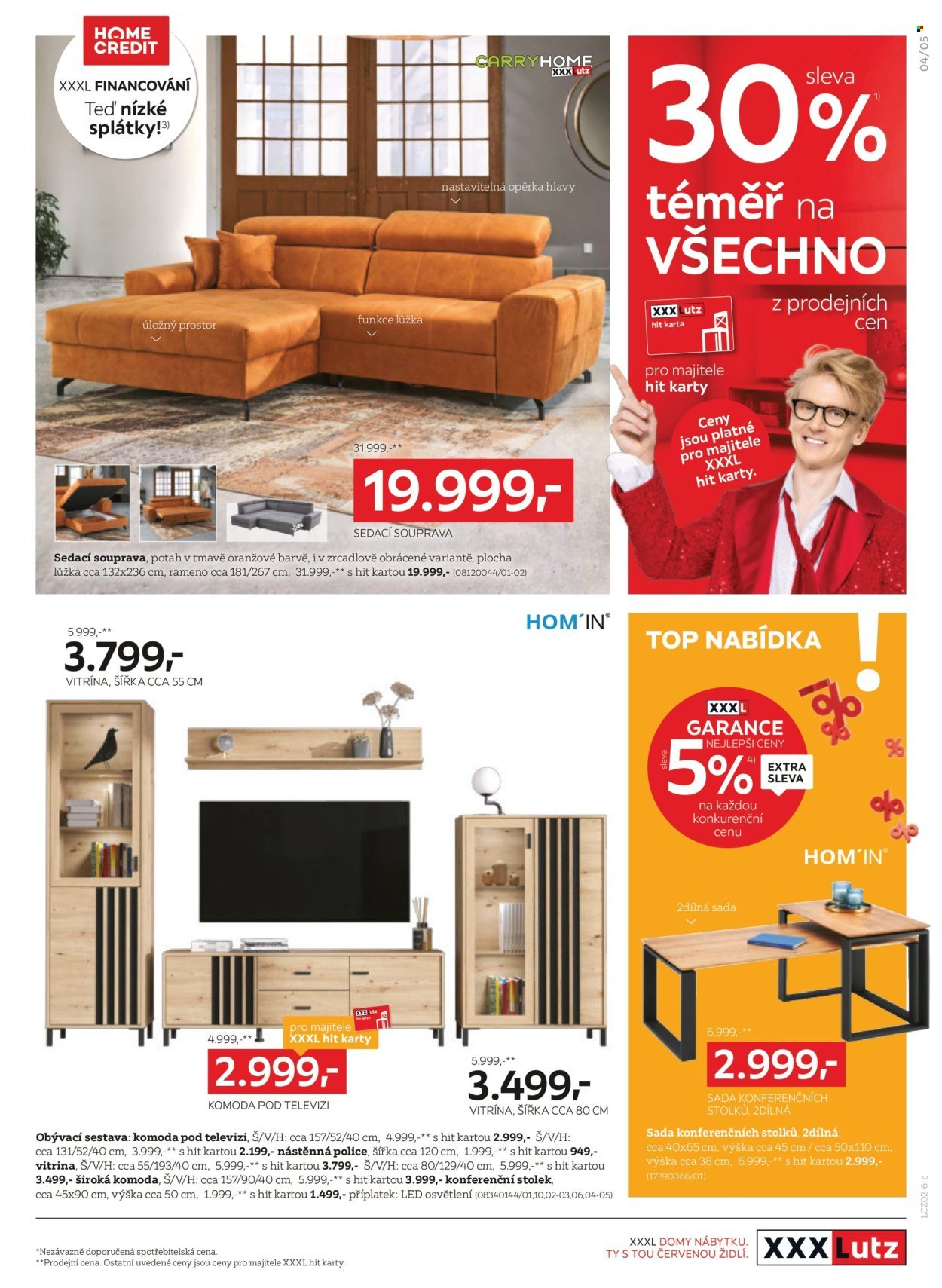 XXXLUTZ leták - Sleva 30 % téměř na všechno (2026-02-23 - 2026-03-08)