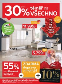 XXXLUTZ leták - Sleva 30 % téměř na všechno (2026-02-23 - 2026-03-08)