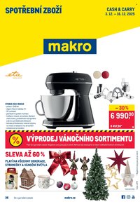 MAKRO leták - Spotřební zboží (2025-12-03 - 2025-12-16)