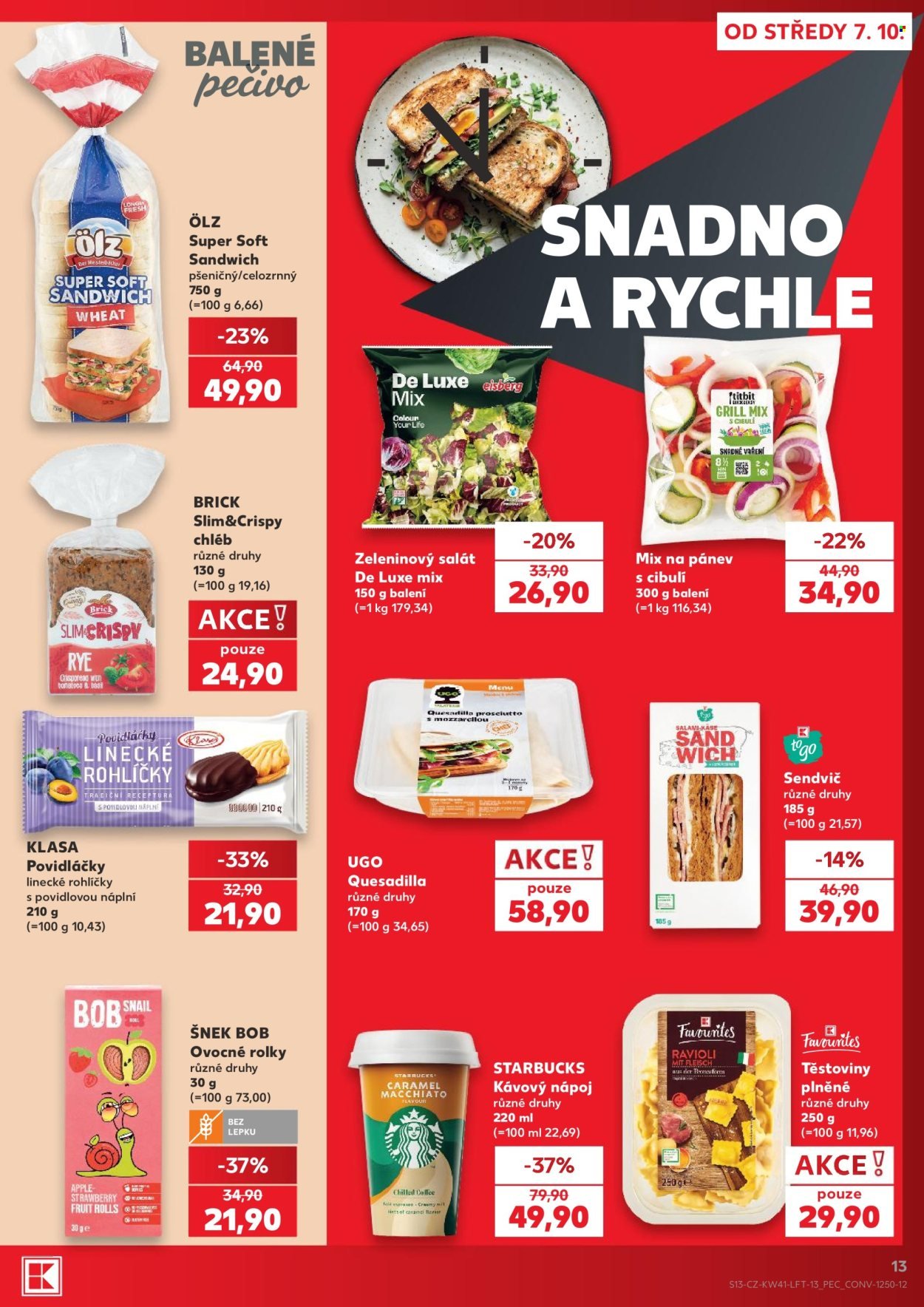 KAUFLAND leták - Od středy 7.10.2026