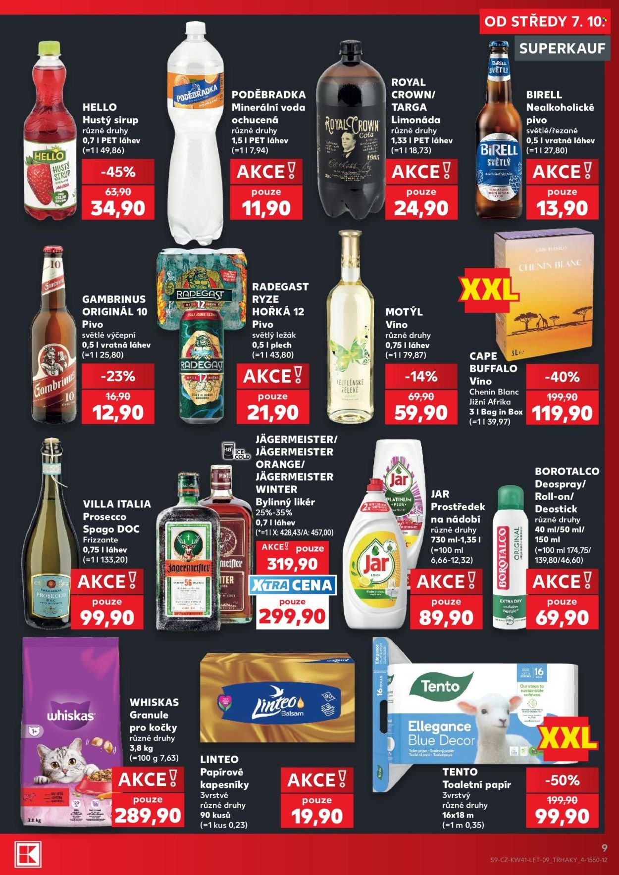 KAUFLAND leták - Od středy 7.10.2026