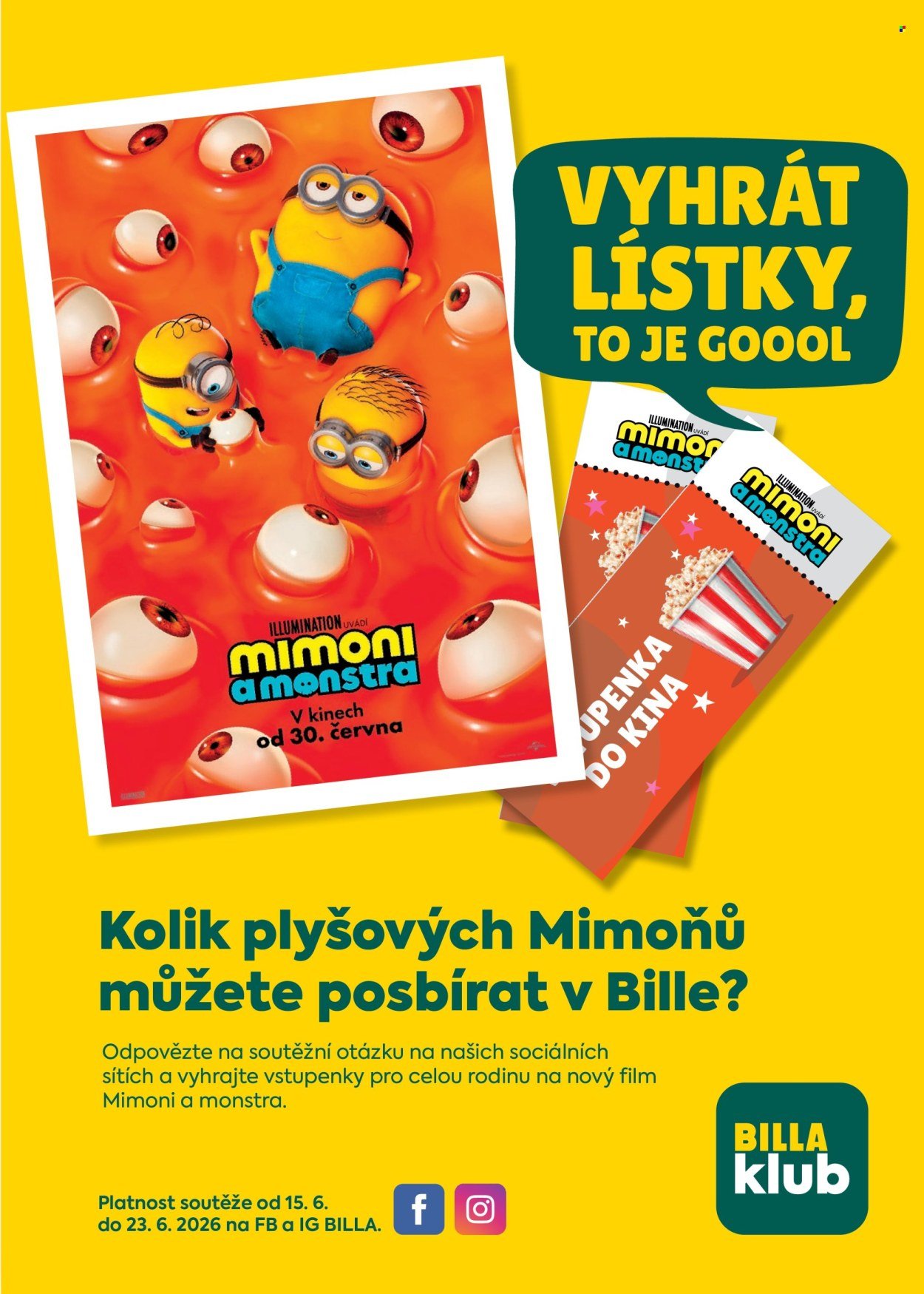 BILLA leták - Velký leták