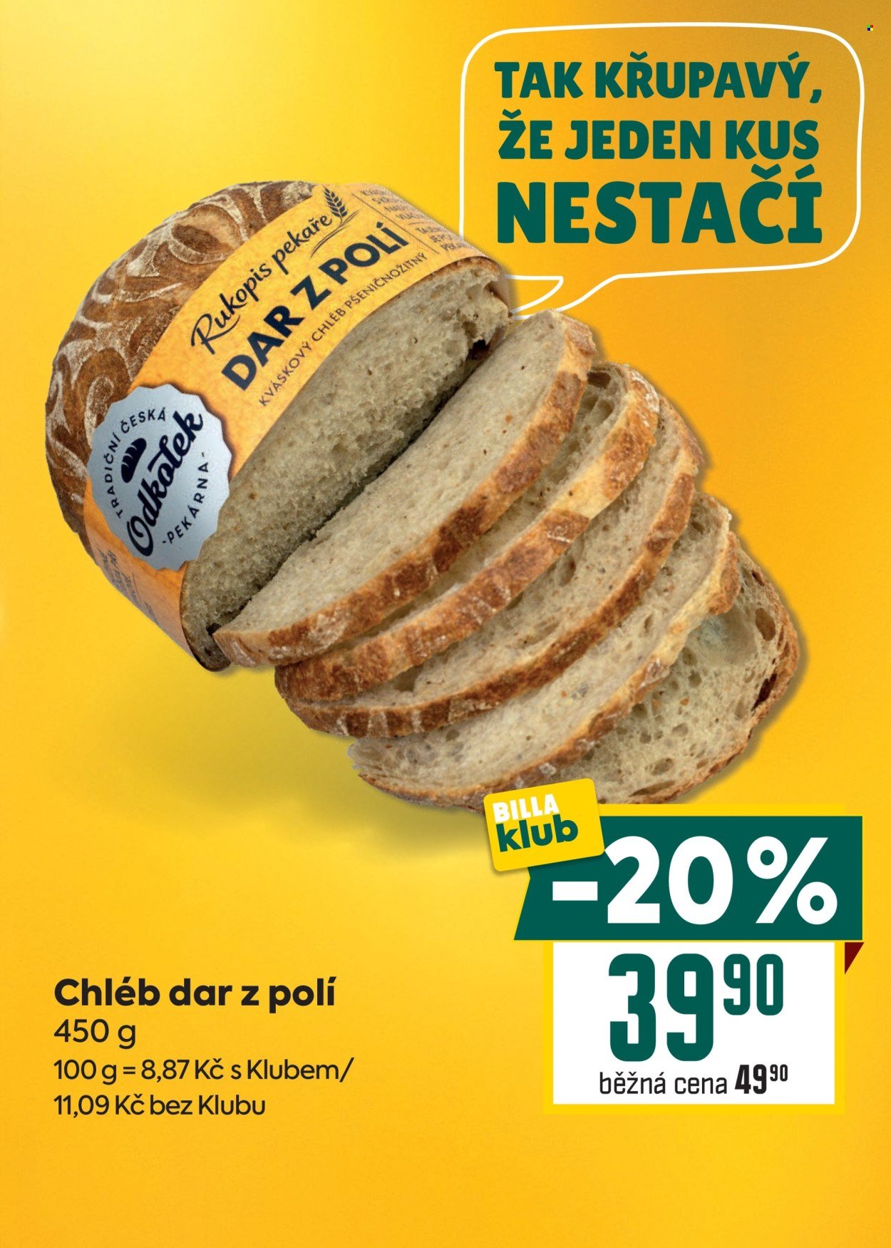 BILLA leták - Velký leták