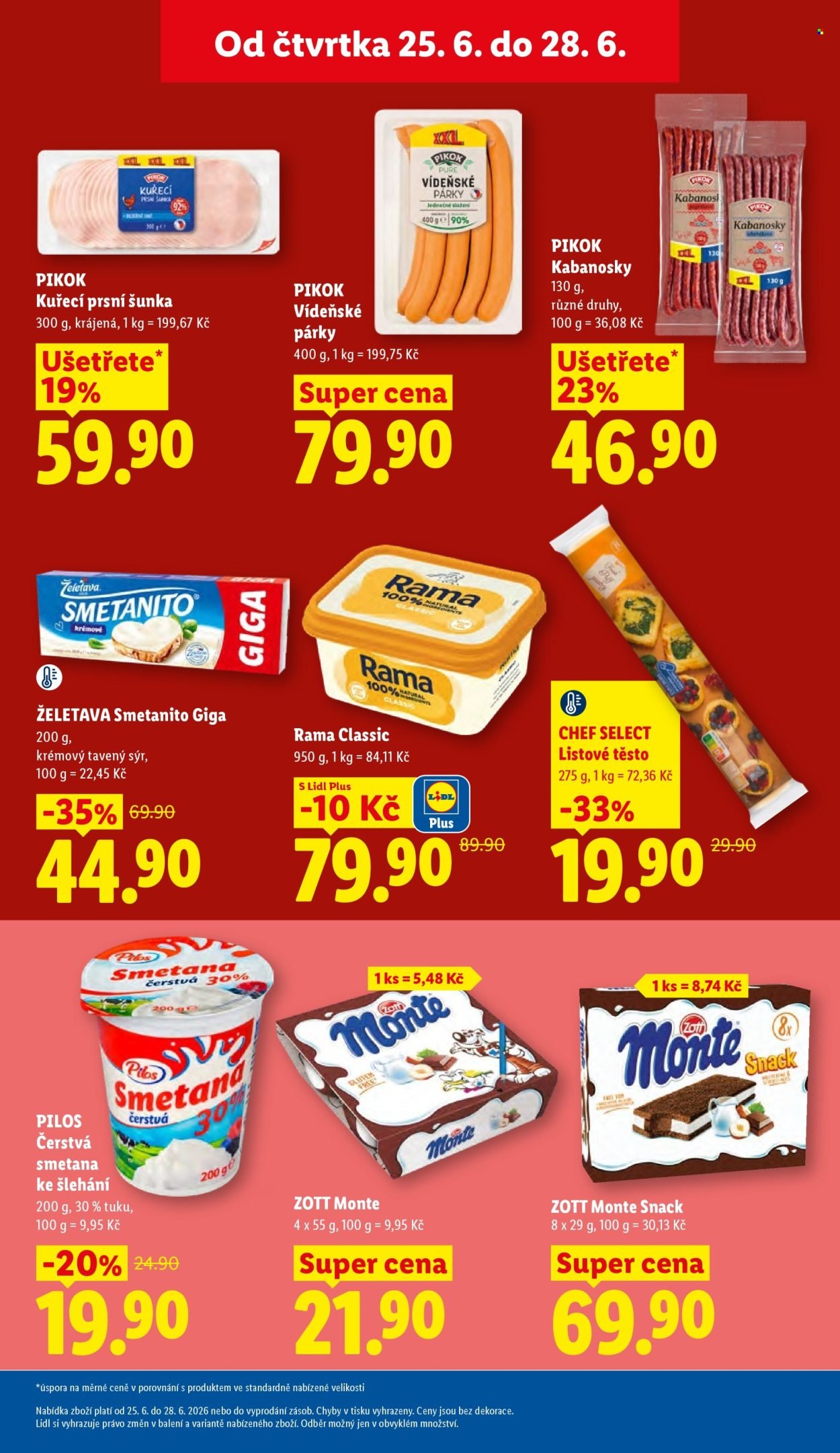 LIDL leták - Od čtvrtka 25.6.2026