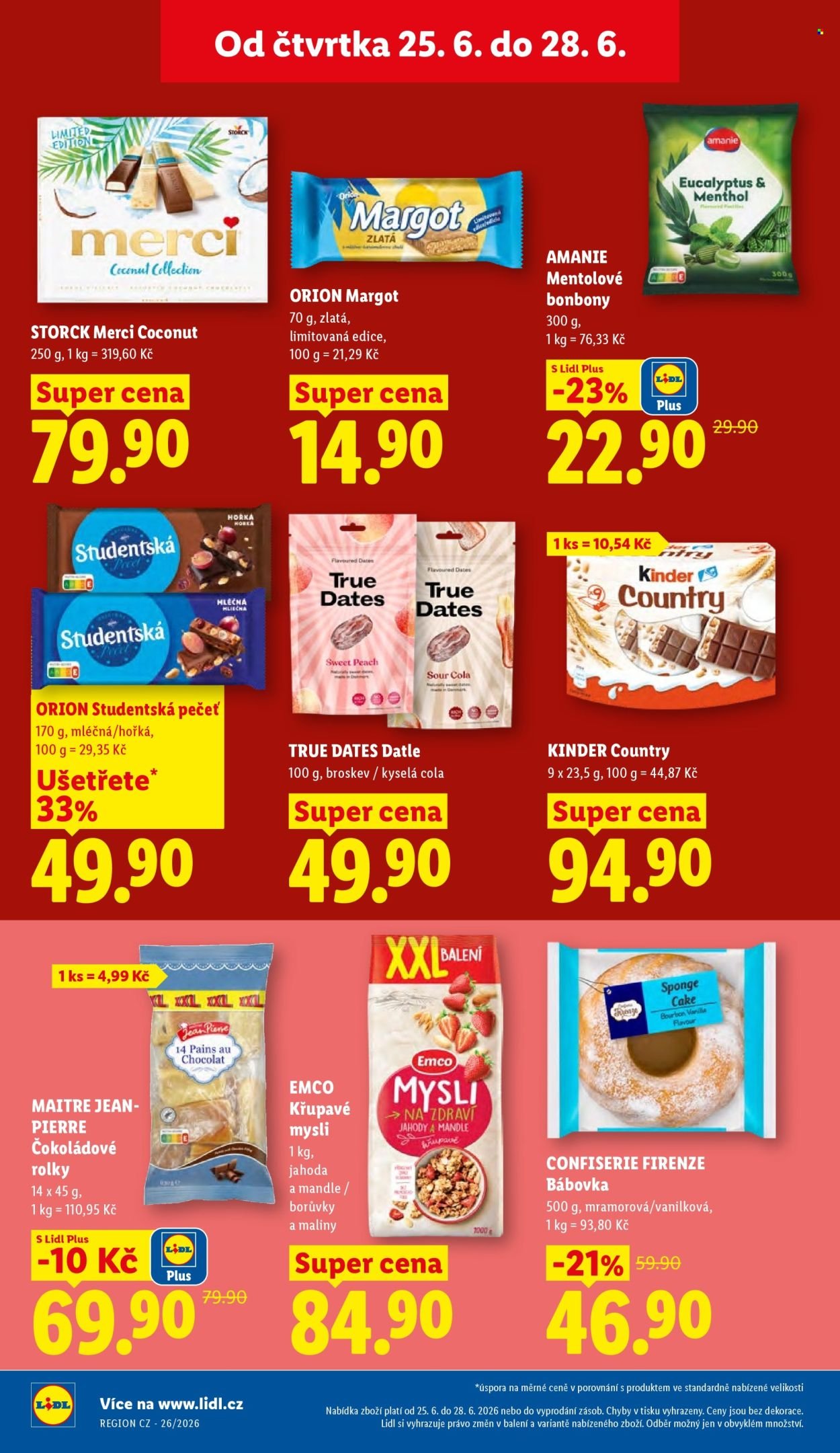 LIDL leták - Od čtvrtka 25.6.2026