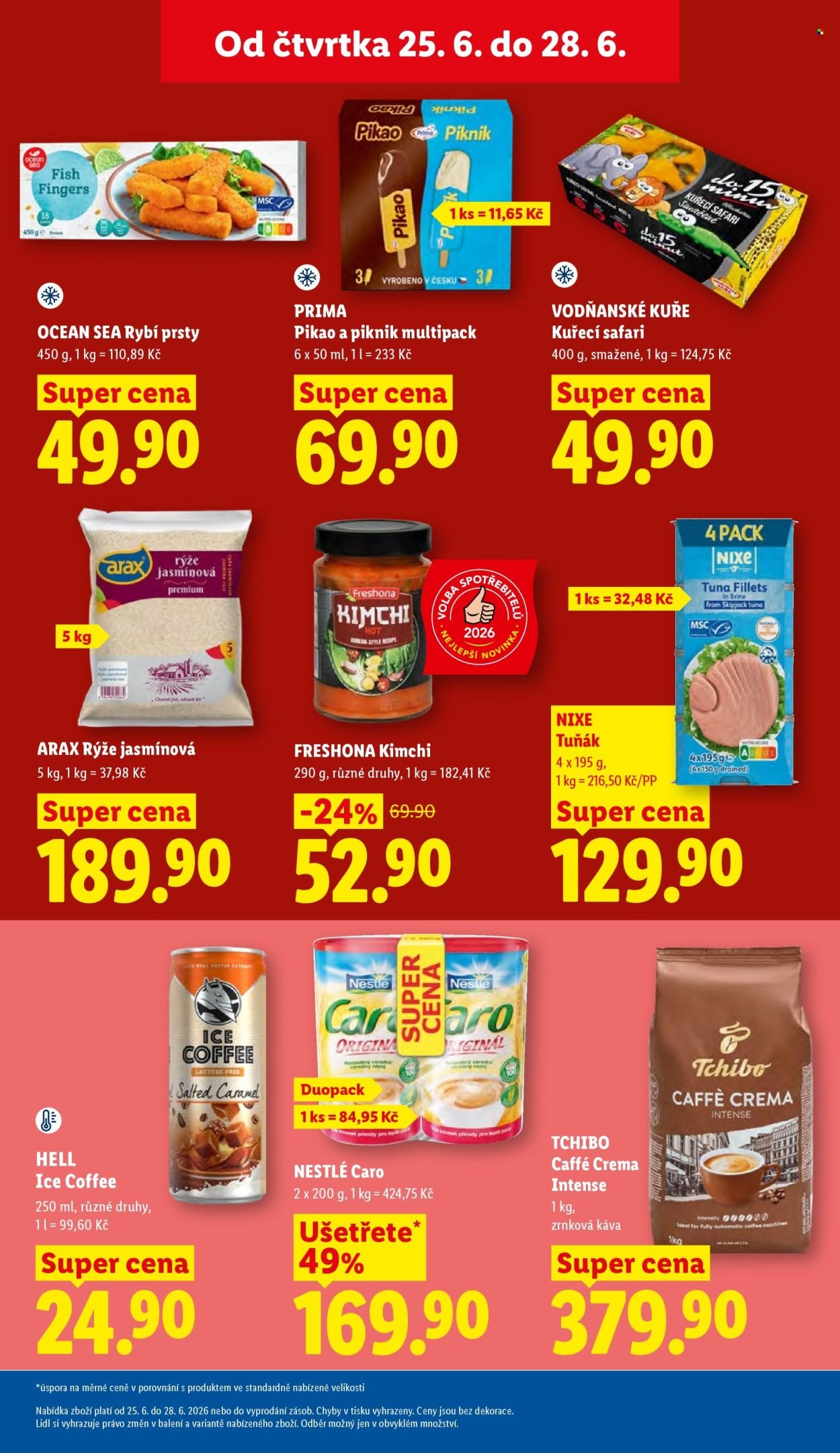 LIDL leták - Od čtvrtka 25.6.2026