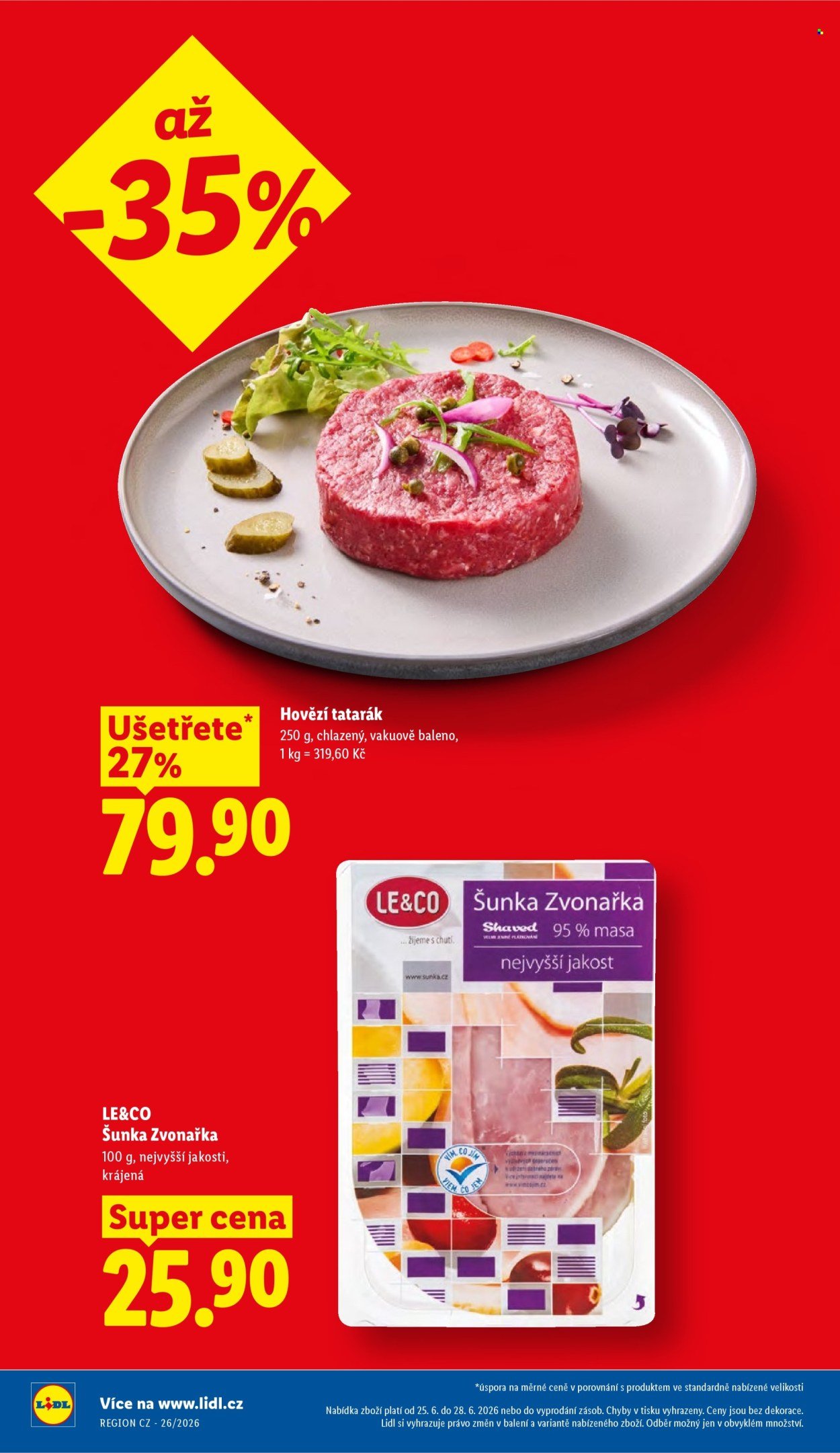 LIDL leták - Od čtvrtka 25.6.2026