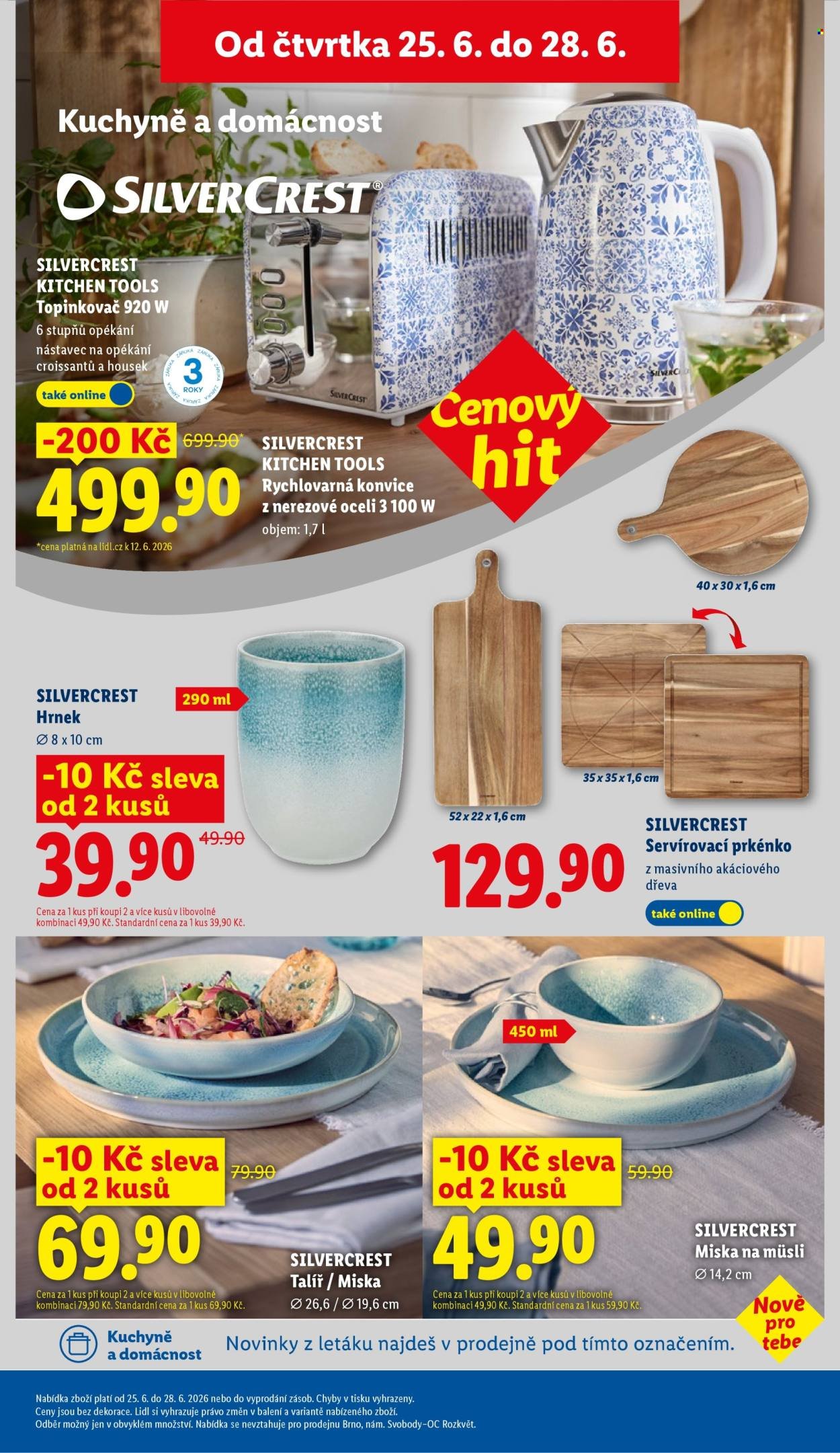 LIDL leták - Od čtvrtka 25.6.2026