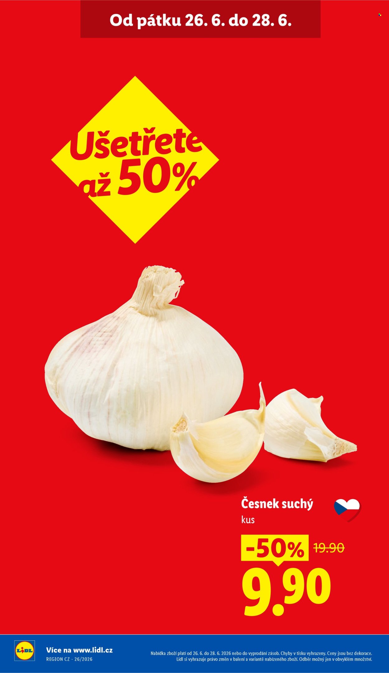 LIDL leták - Od čtvrtka 25.6.2026