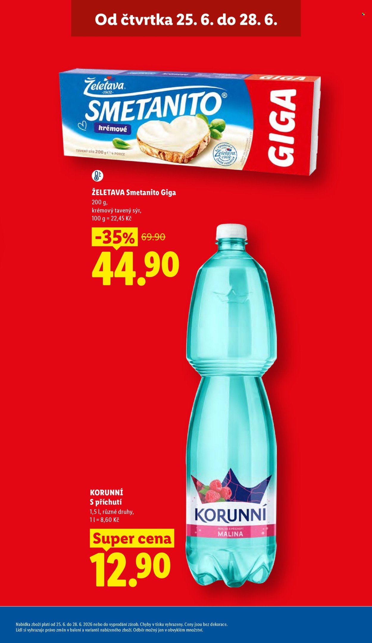 LIDL leták - Od čtvrtka 25.6.2026