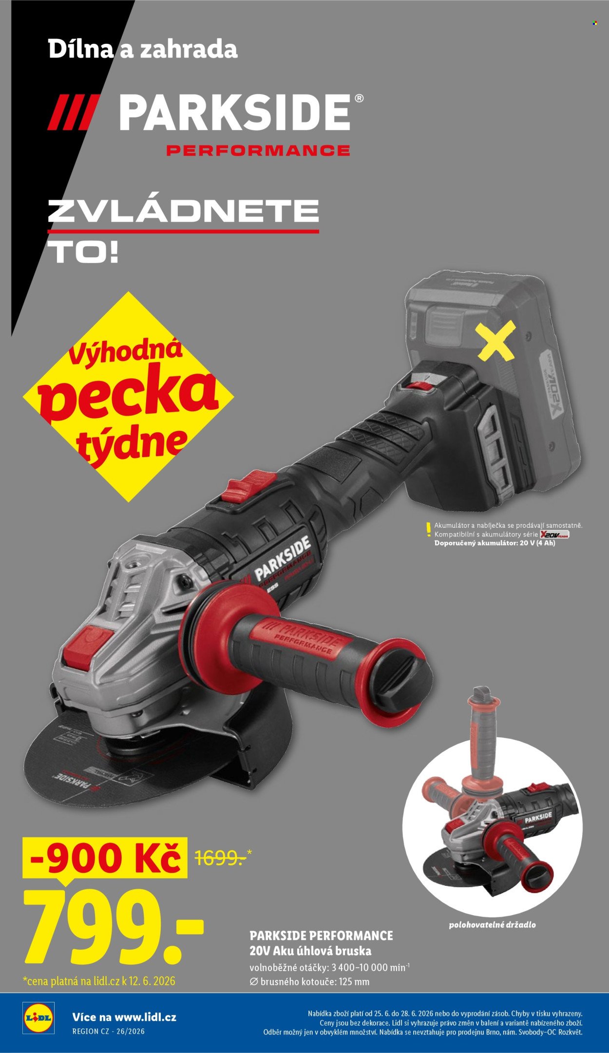 LIDL leták - Od čtvrtka 25.6.2026