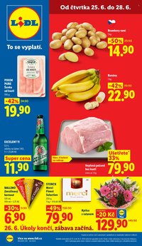 LIDL leták - Od čtvrtka 25.6.2026