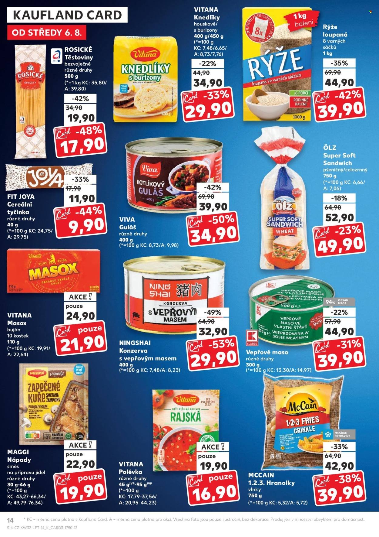 KAUFLAND leták - Od středy 6.8.2025 (2025-08-06 - 2025-08-12)