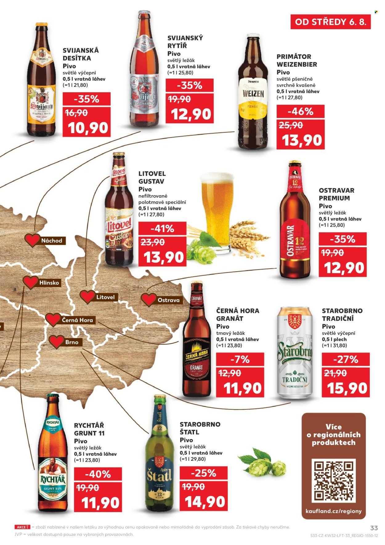 KAUFLAND leták - Od středy 6.8.2025 (2025-08-06 - 2025-08-12)