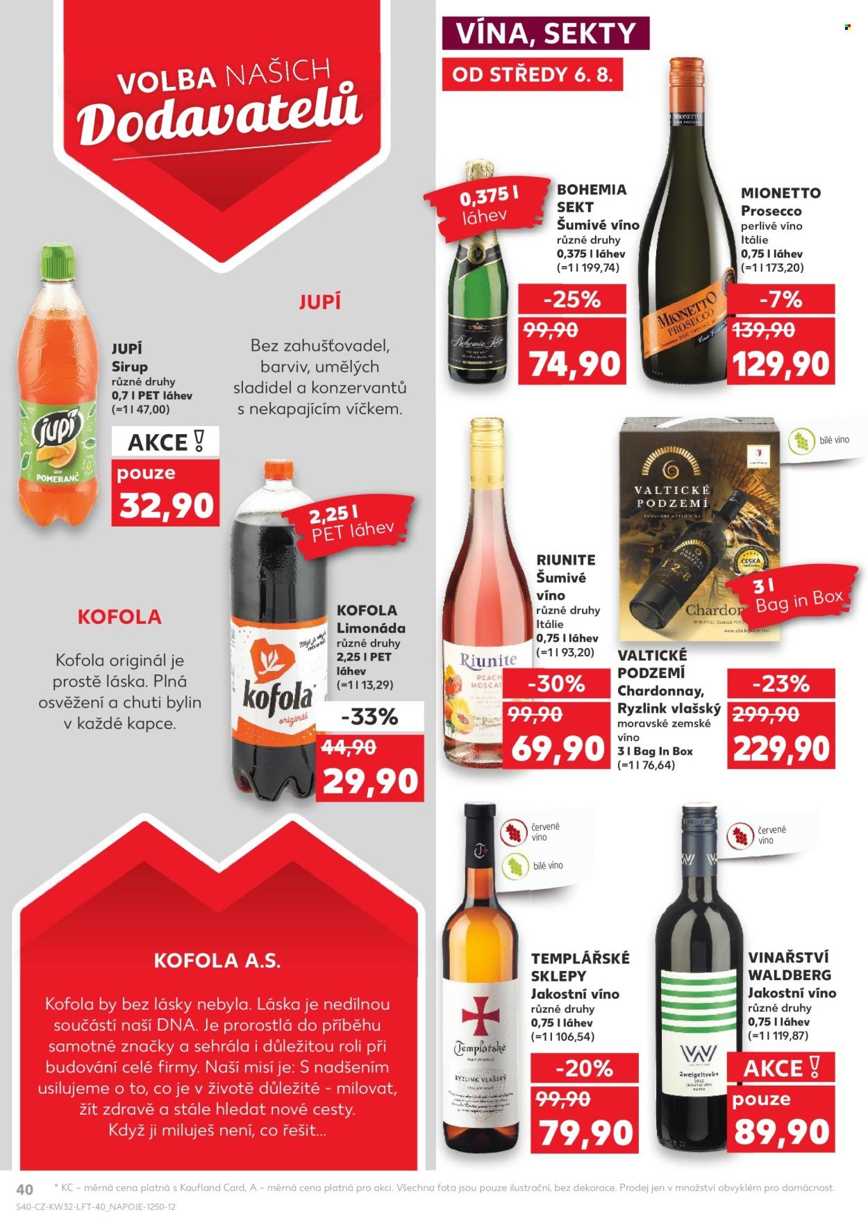 KAUFLAND leták - Od středy 6.8.2025 (2025-08-06 - 2025-08-12)
