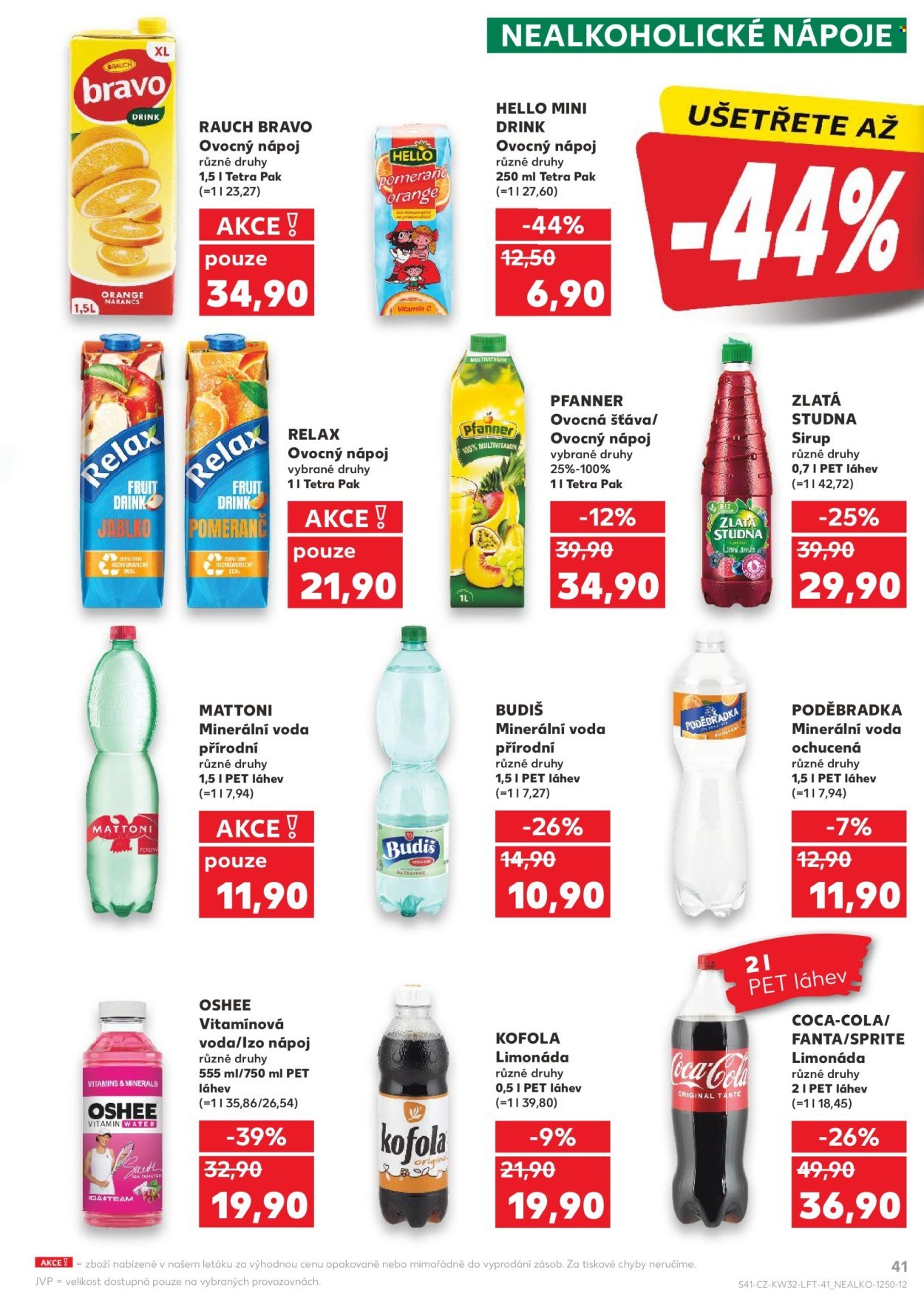KAUFLAND leták - Od středy 6.8.2025 (2025-08-06 - 2025-08-12)