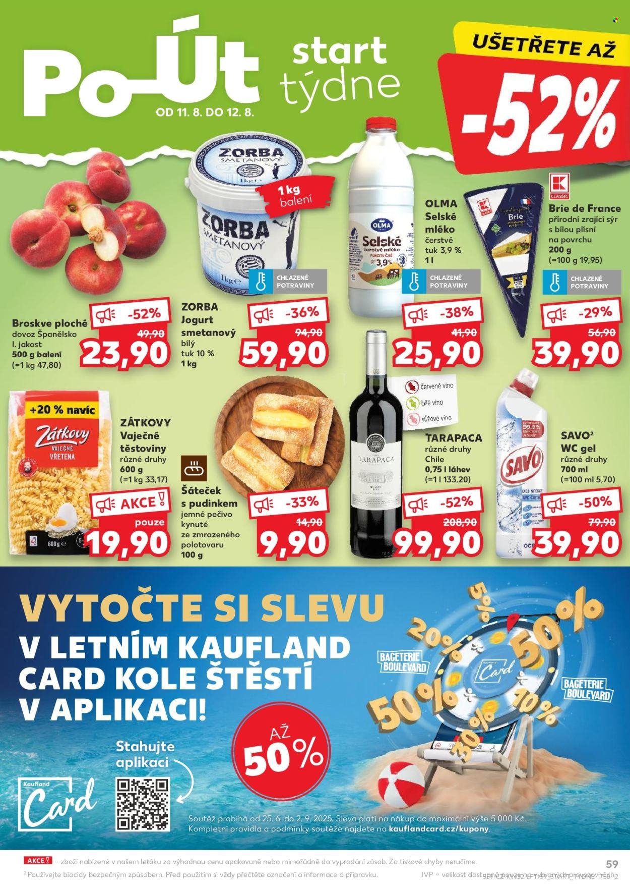 KAUFLAND leták - Od středy 6.8.2025 (2025-08-06 - 2025-08-12)