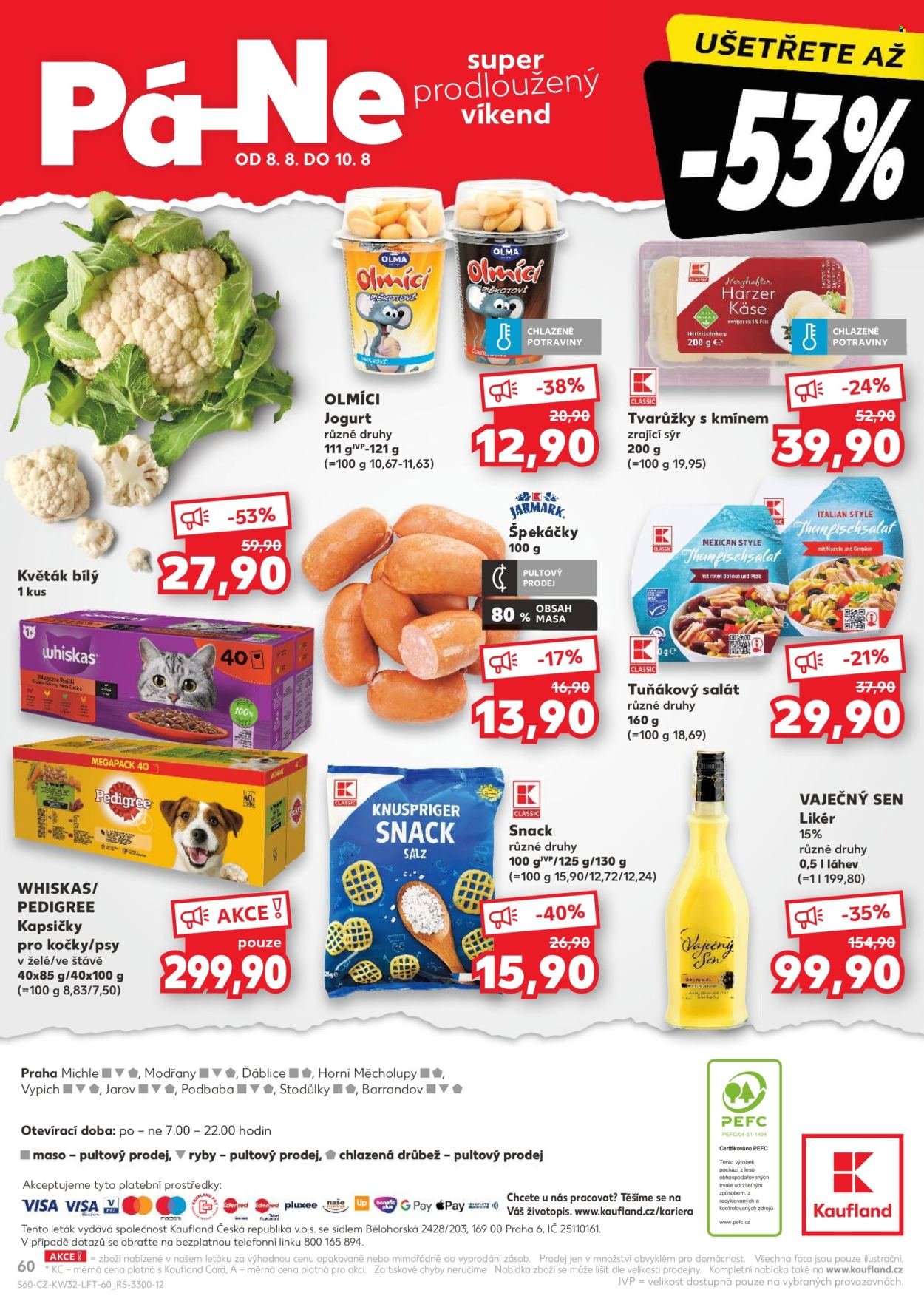 KAUFLAND leták - Od středy 6.8.2025 (2025-08-06 - 2025-08-12)
