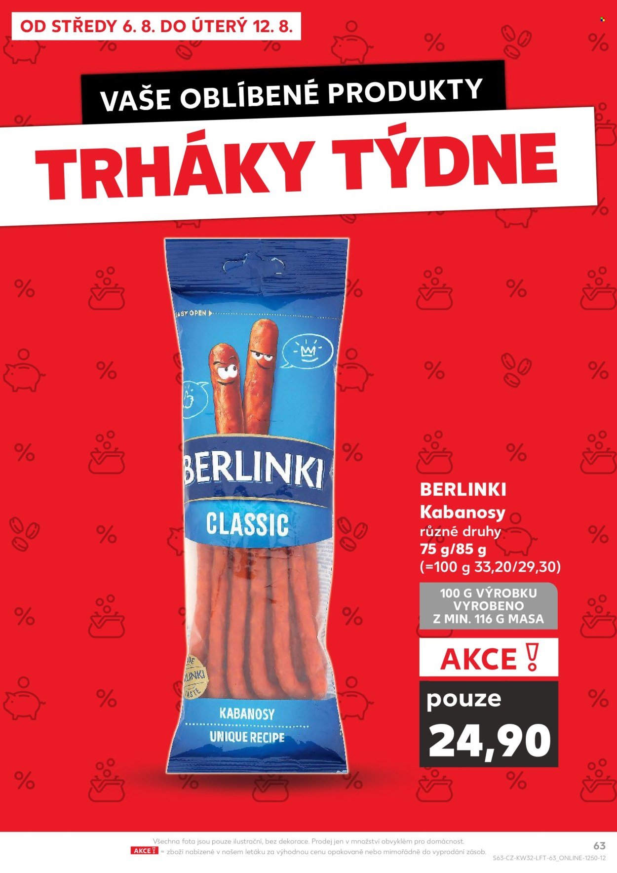 KAUFLAND leták - Od středy 6.8.2025 (2025-08-06 - 2025-08-12)