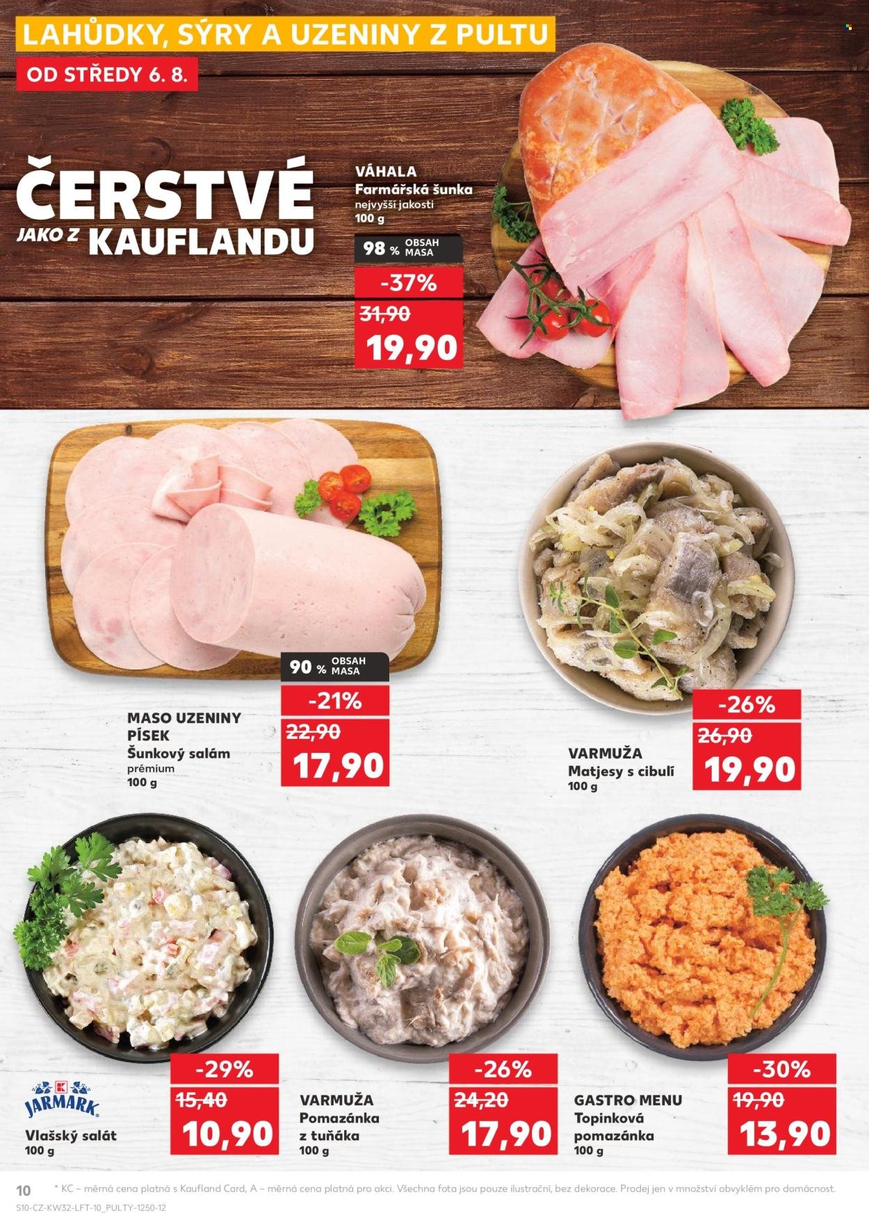 KAUFLAND leták - Od středy 6.8.2025 (2025-08-06 - 2025-08-12)
