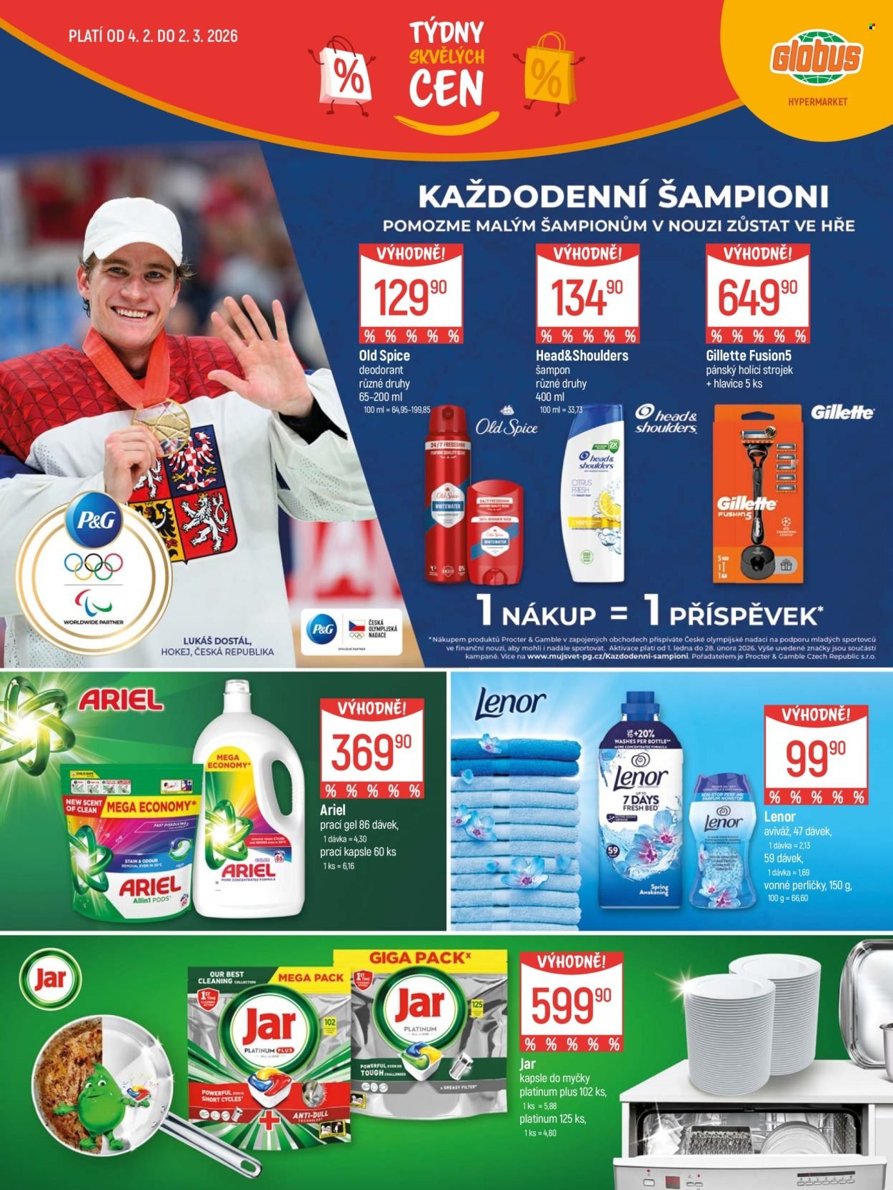 GLOBUS leták - Od středy 4.2.2026 (2026-02-04 - 2026-03-02)