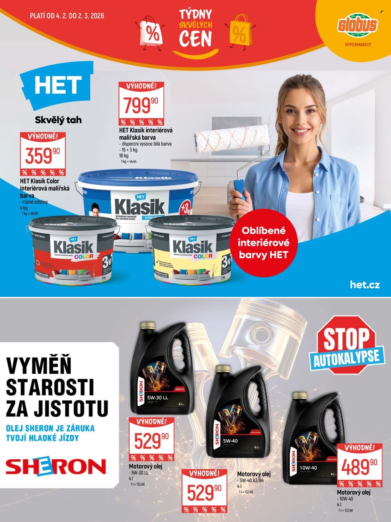 GLOBUS leták - Od středy 4.2.2026 (2026-02-04 - 2026-03-02)