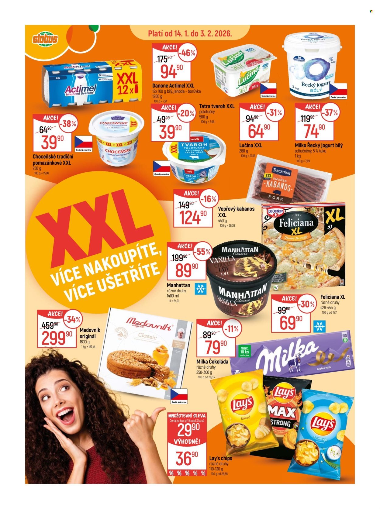 GLOBUS leták - Od středy 14.1.2026 (2026-01-14 - 2026-02-03)
