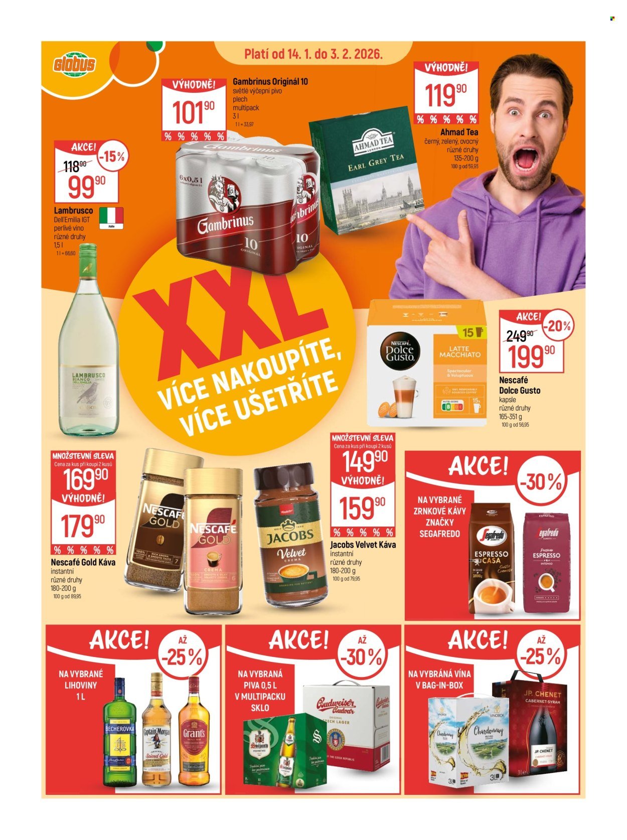 GLOBUS leták - Od středy 14.1.2026 (2026-01-14 - 2026-02-03)