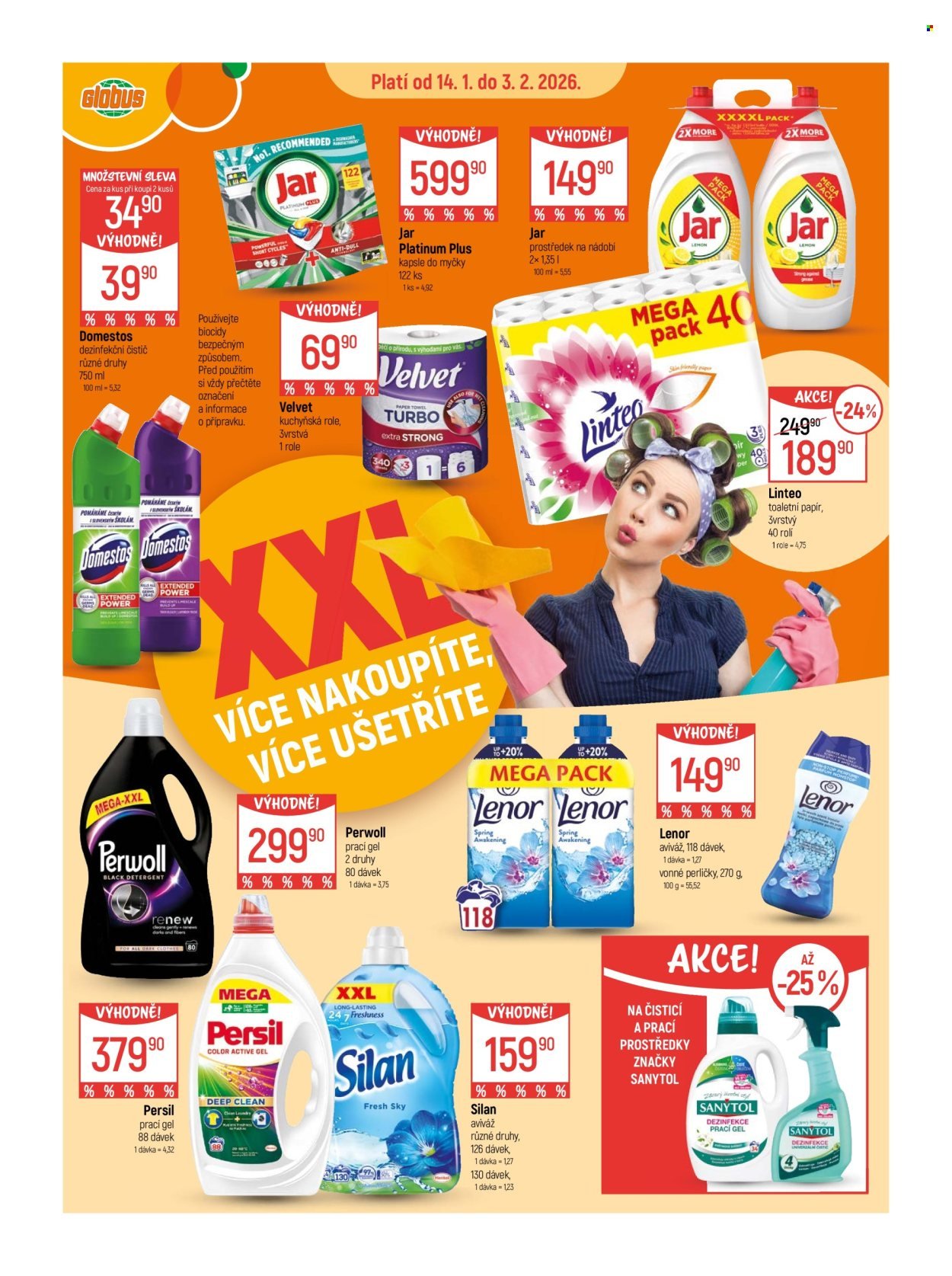 GLOBUS leták - Od středy 14.1.2026 (2026-01-14 - 2026-02-03)