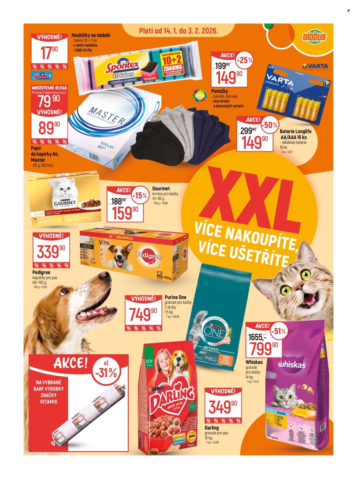 GLOBUS leták - Od středy 14.1.2026 (2026-01-14 - 2026-02-03)