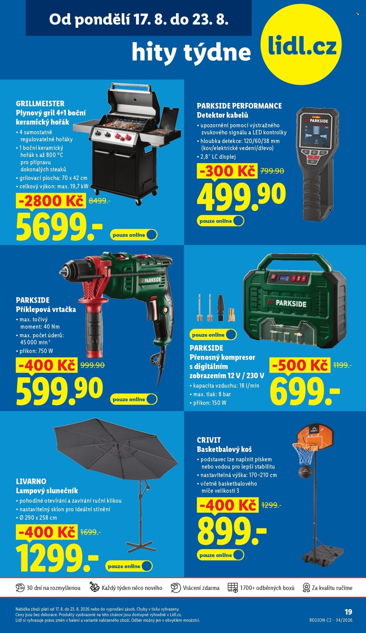 LIDL leták - Hity týdne se slevou až 2800Kč