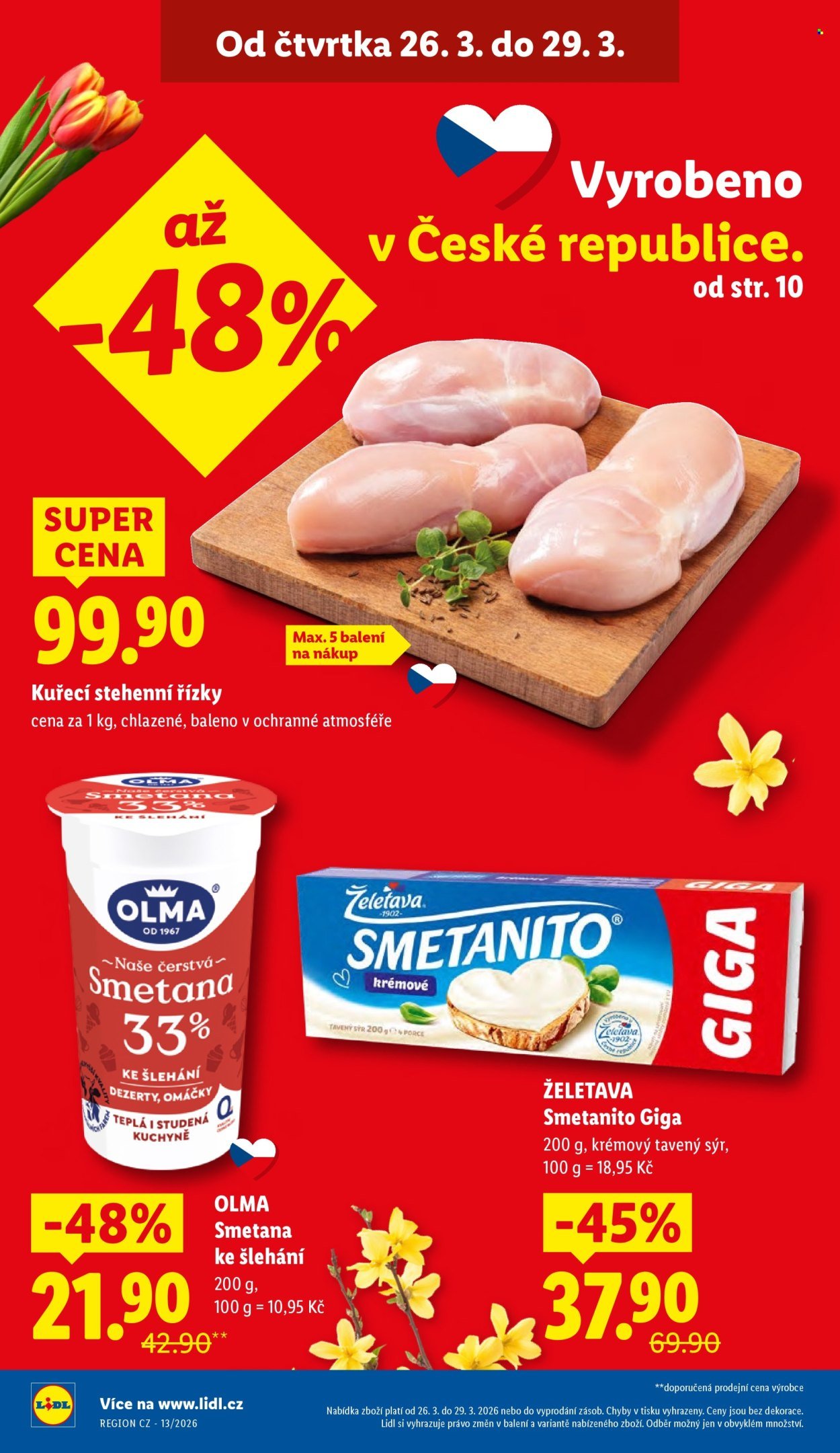 LIDL leták - Od čtvrtka 26.3.2026 (2026-03-26 - 2026-03-29)