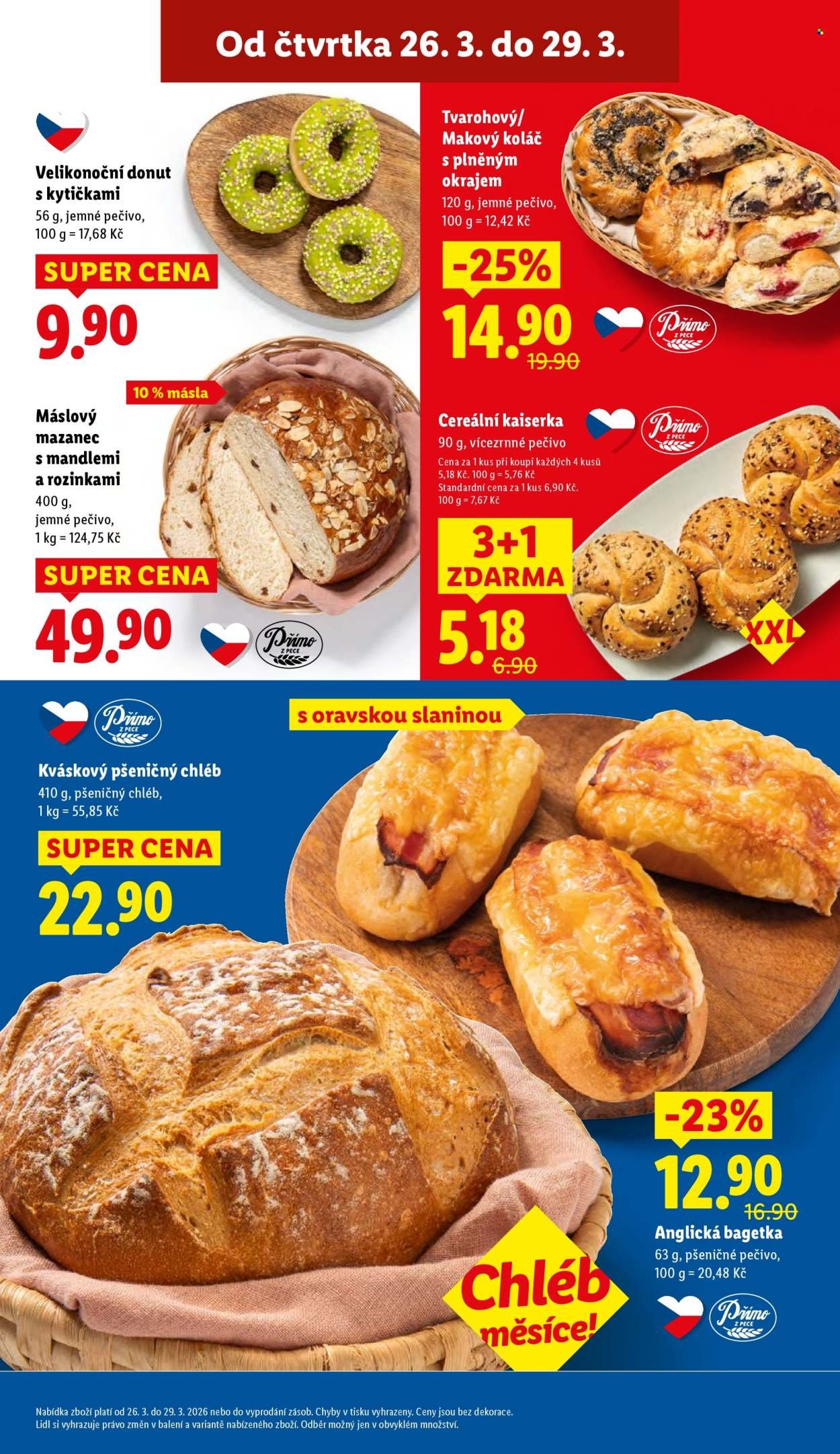 LIDL leták - Od čtvrtka 26.3.2026 (2026-03-26 - 2026-03-29)