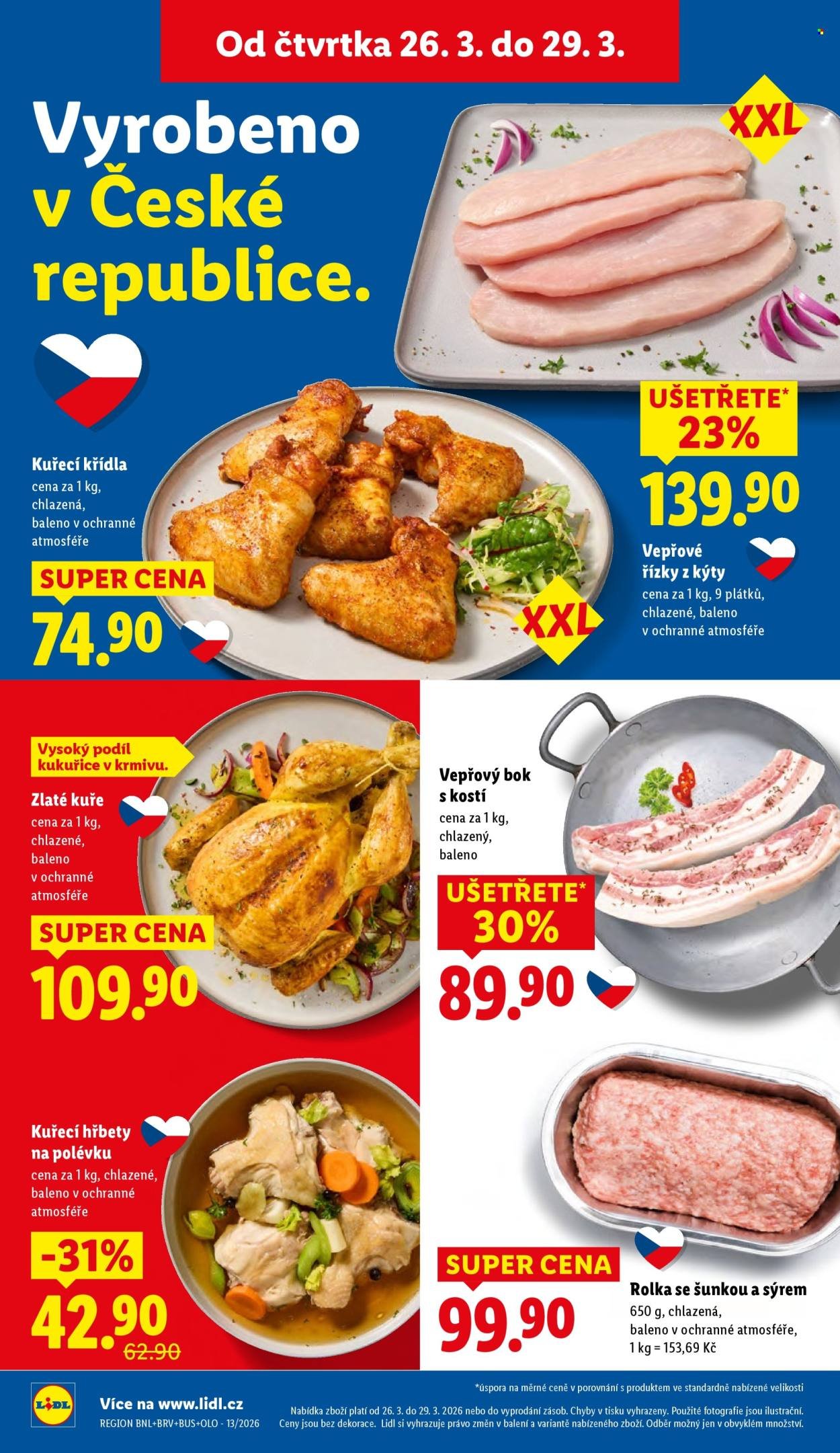 LIDL leták - Od čtvrtka 26.3.2026 (2026-03-26 - 2026-03-29)
