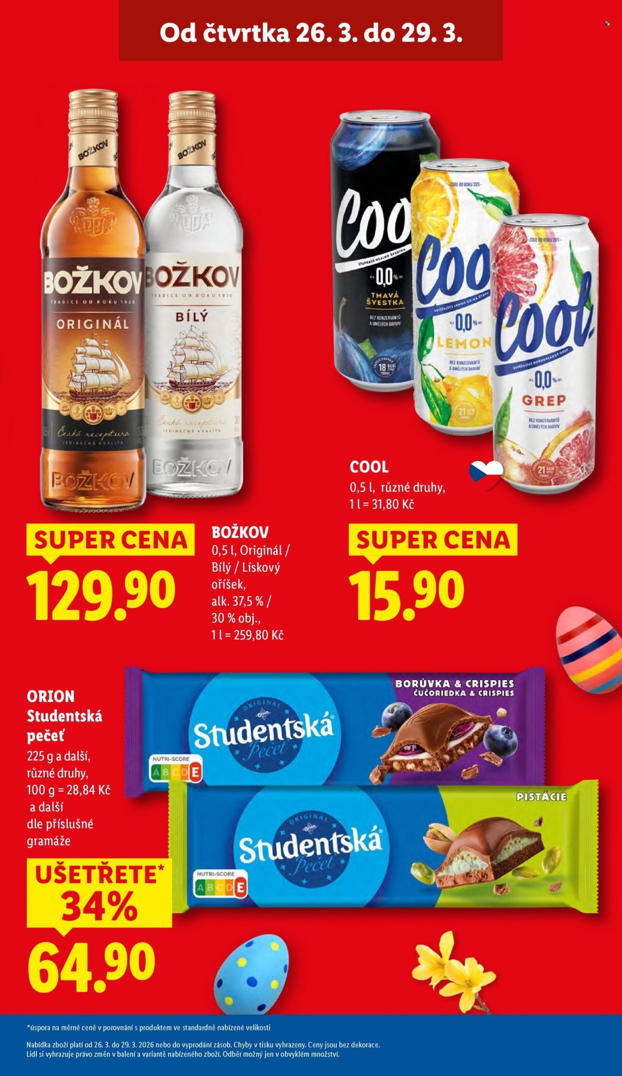 LIDL leták - Od čtvrtka 26.3.2026 (2026-03-26 - 2026-03-29)